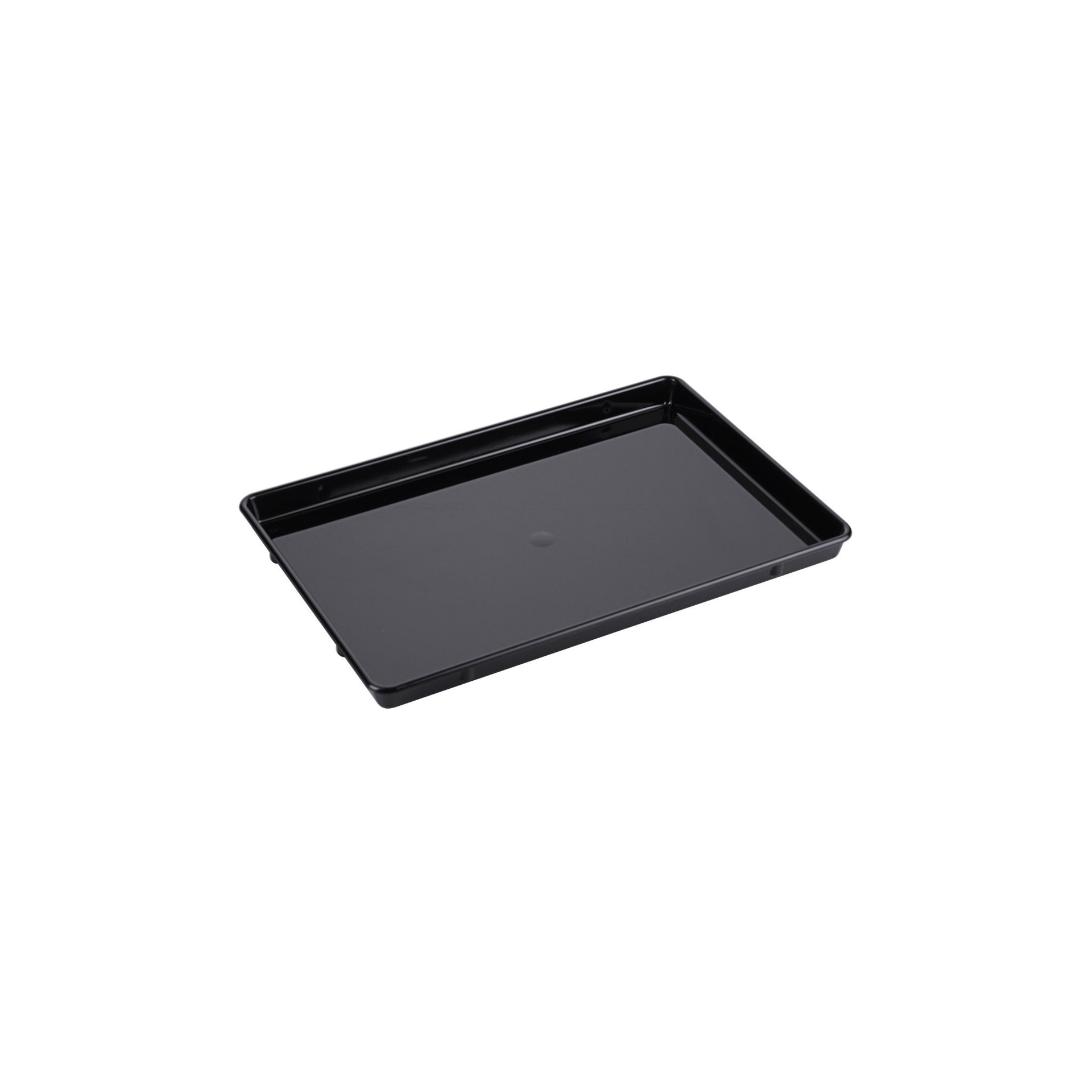 Auslageplatte, schwarz 29 cm Auslageplatte, schwarz 29 cm