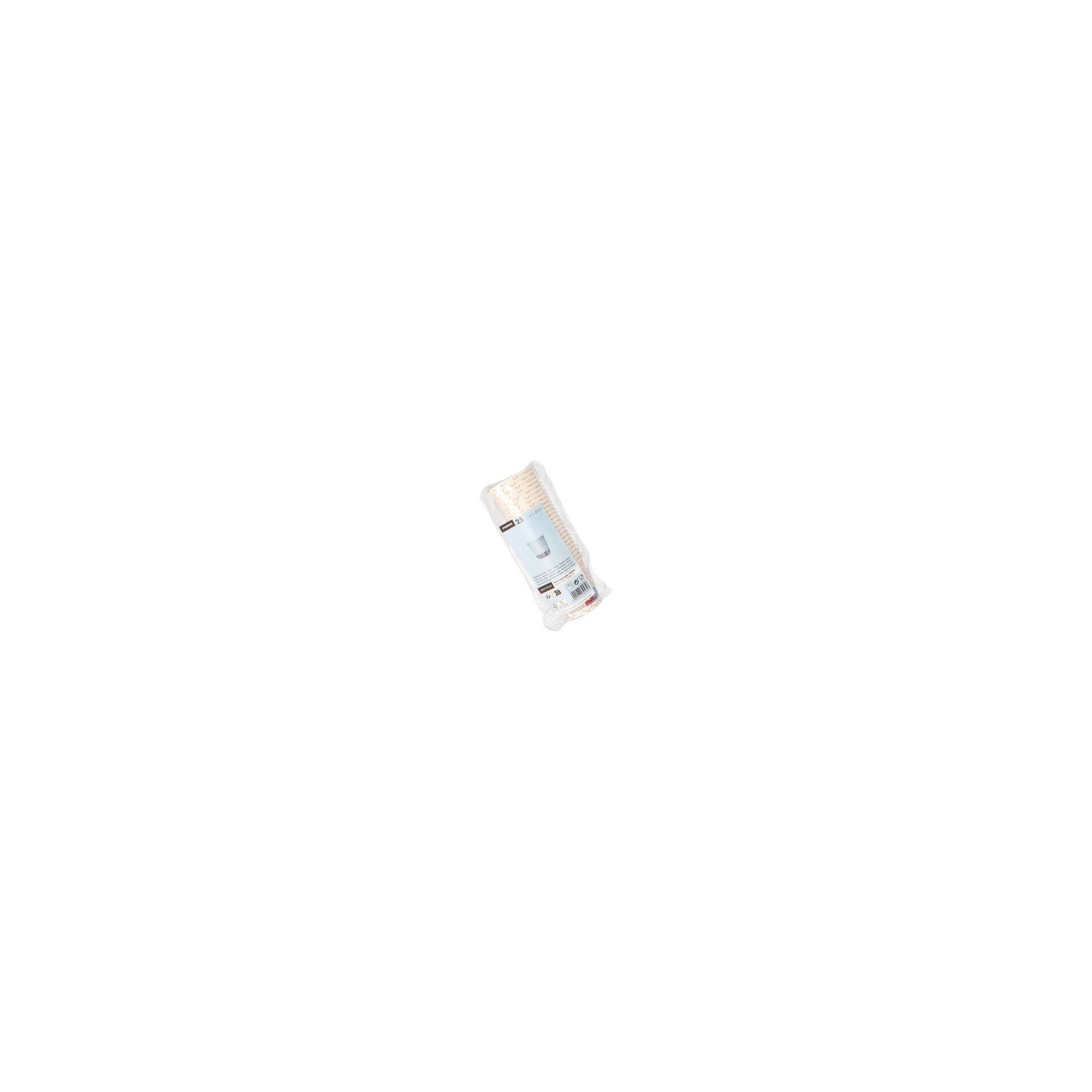 Trinkbecher mit Henkel, Pappe 0,1 l Ø 6,3 cm · 6,2 cm weiss "Hjärtan" Trinkbecher mit Henkel, Pappe 0,1 l Ø 6,3 cm · 6,2 cm weiss "Hjärtan"