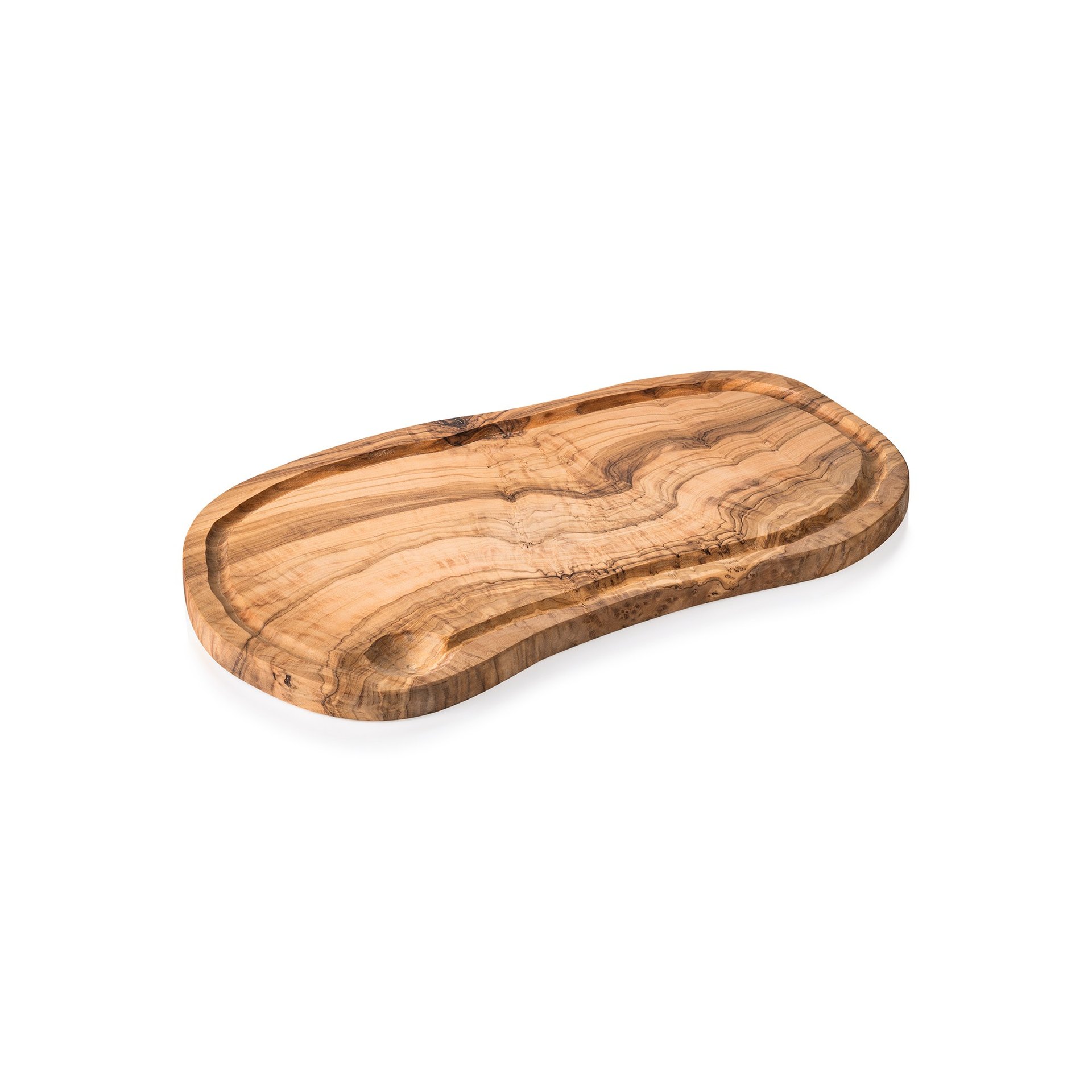 Servierbrett PURE OLIVE, 40 x 20 cm, Olivenholz Servierbrett PURE OLIVE, 40 x 20 cm, Olivenholz