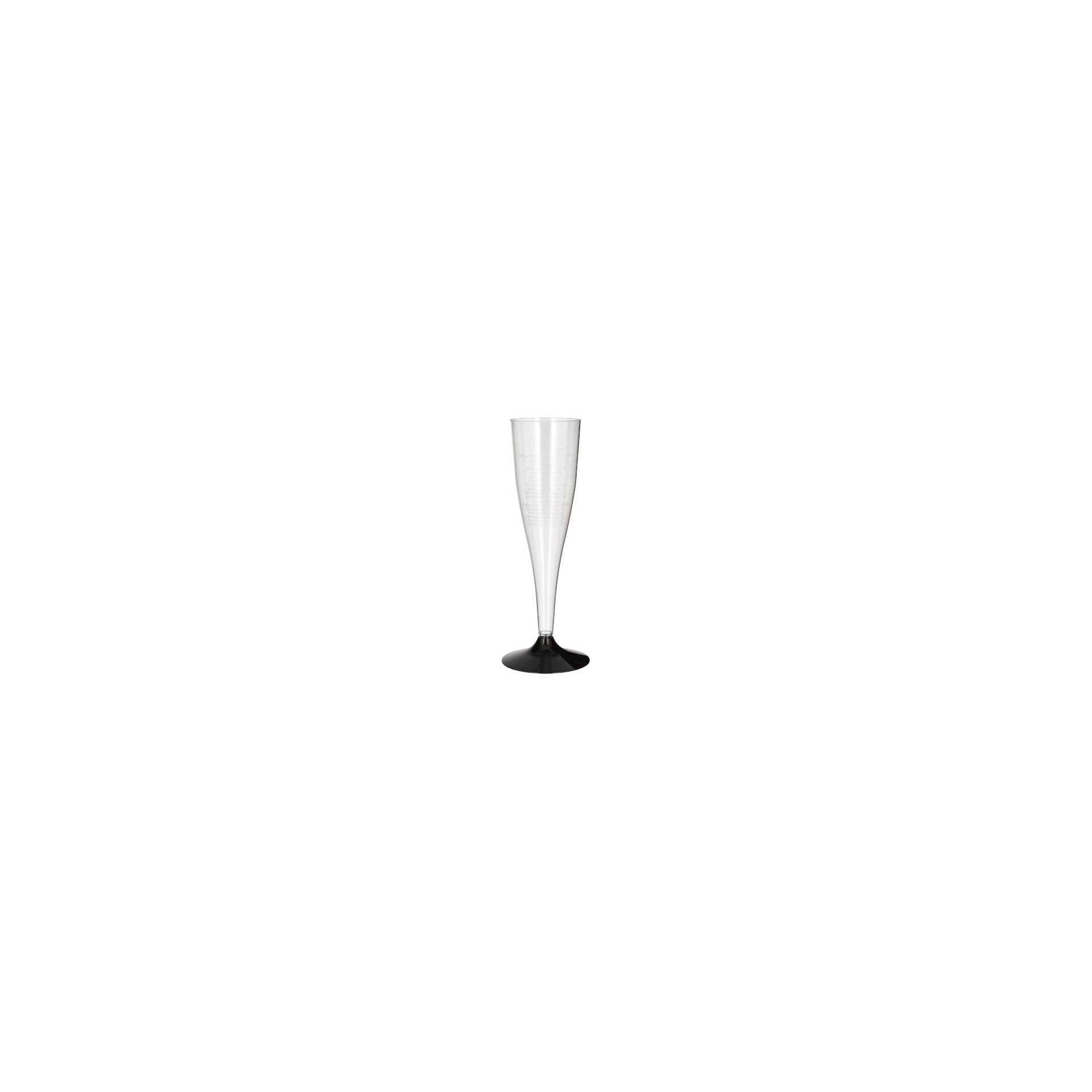 Stiel-Gläser für Sekt, PS 0,1 l Ø 5 cm · 17,5 cm glasklar
