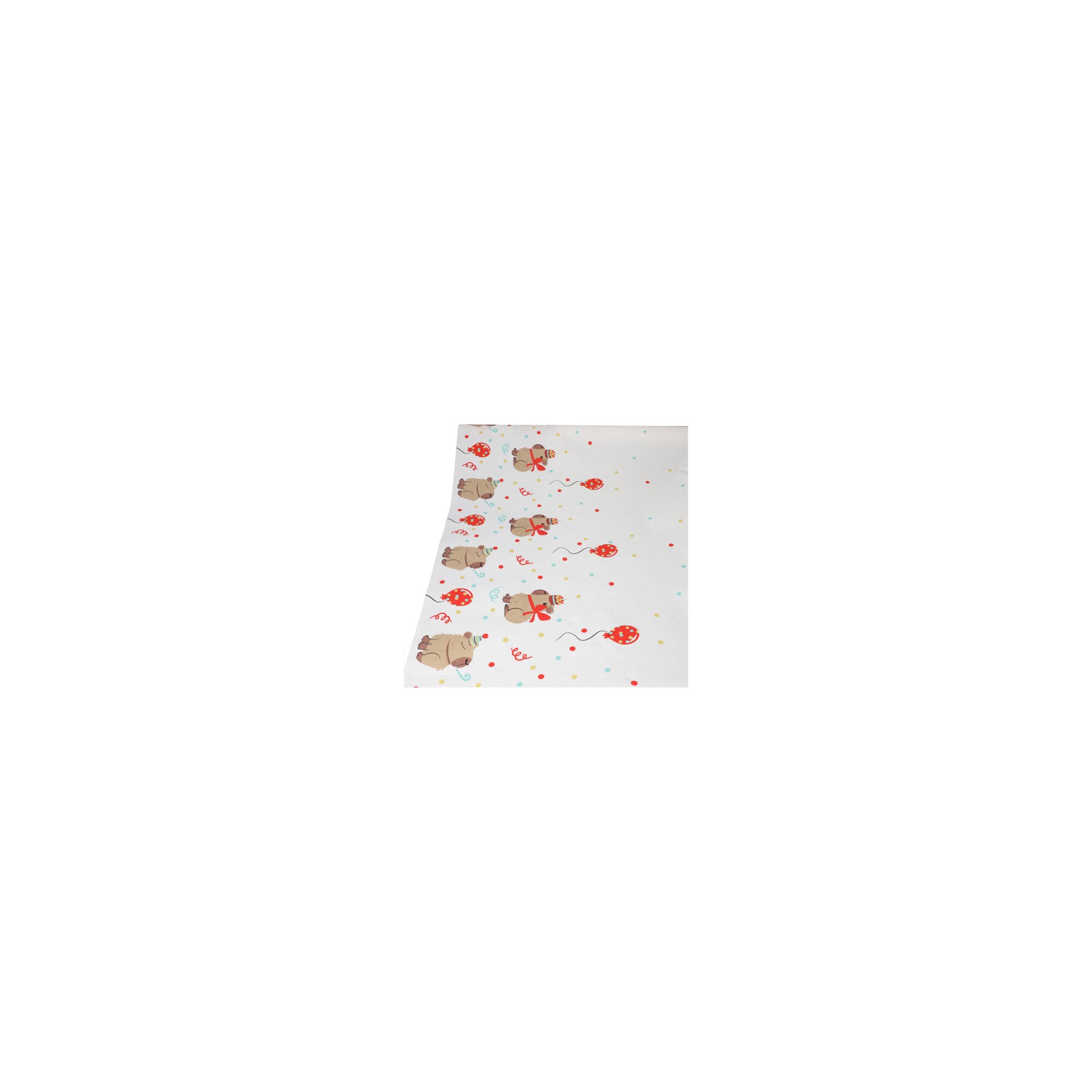 Tischdecke, Papier 5 m x 1,2 m "Capy Party" Tischdecke, Papier 5 m x 1,2 m "Capy Party"