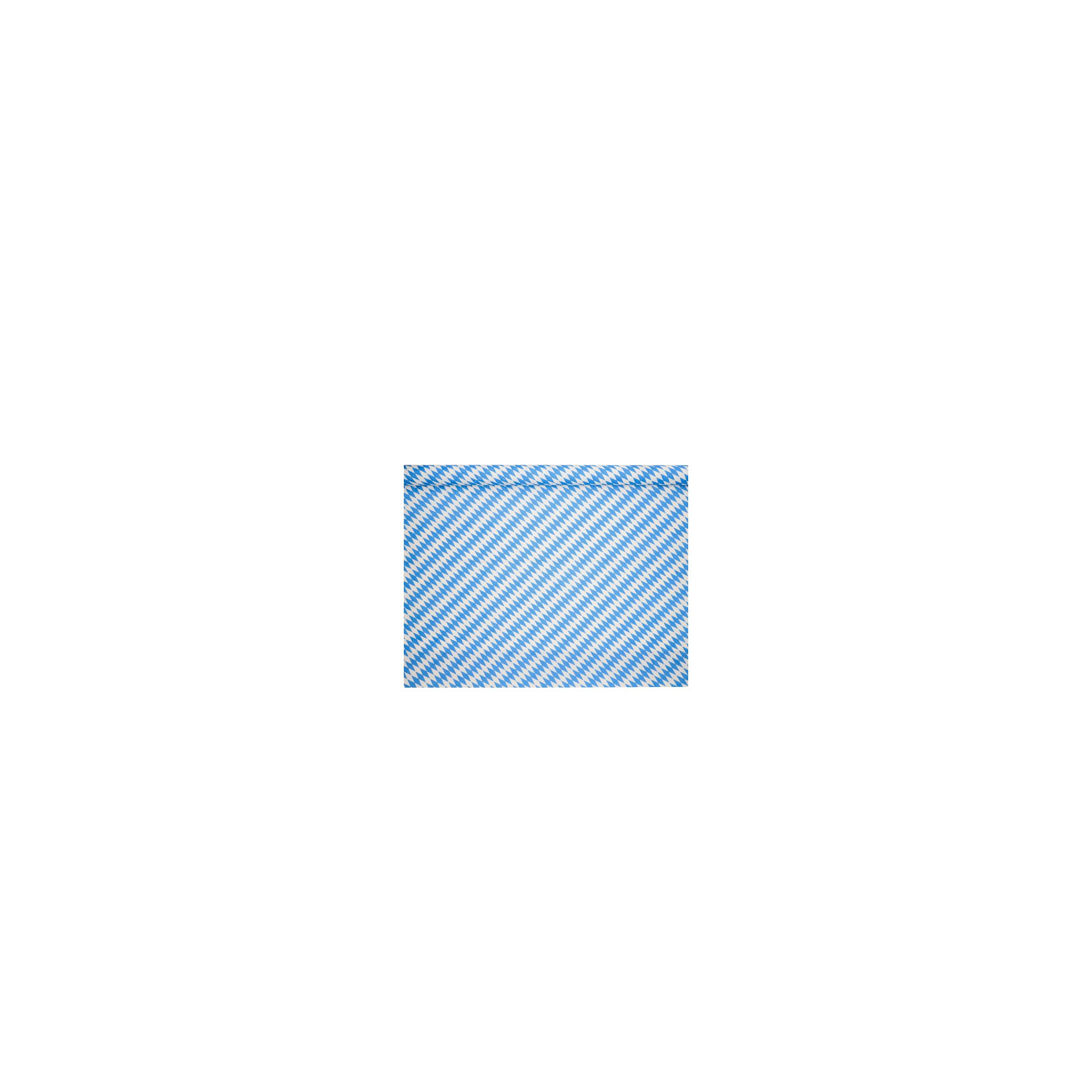 Papiertischtuch mit Damastprägung 10 m x 1 m "Bayrisch Blau"
