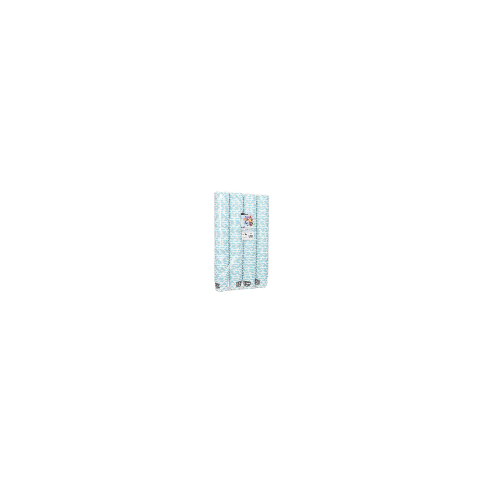 Eisbecher, Pappe rund 100 ml Ø 7 cm · 5,3 cm "Früchte" Eisbecher, Pappe rund 100 ml Ø 7 cm · 5,3 cm "Früchte"
