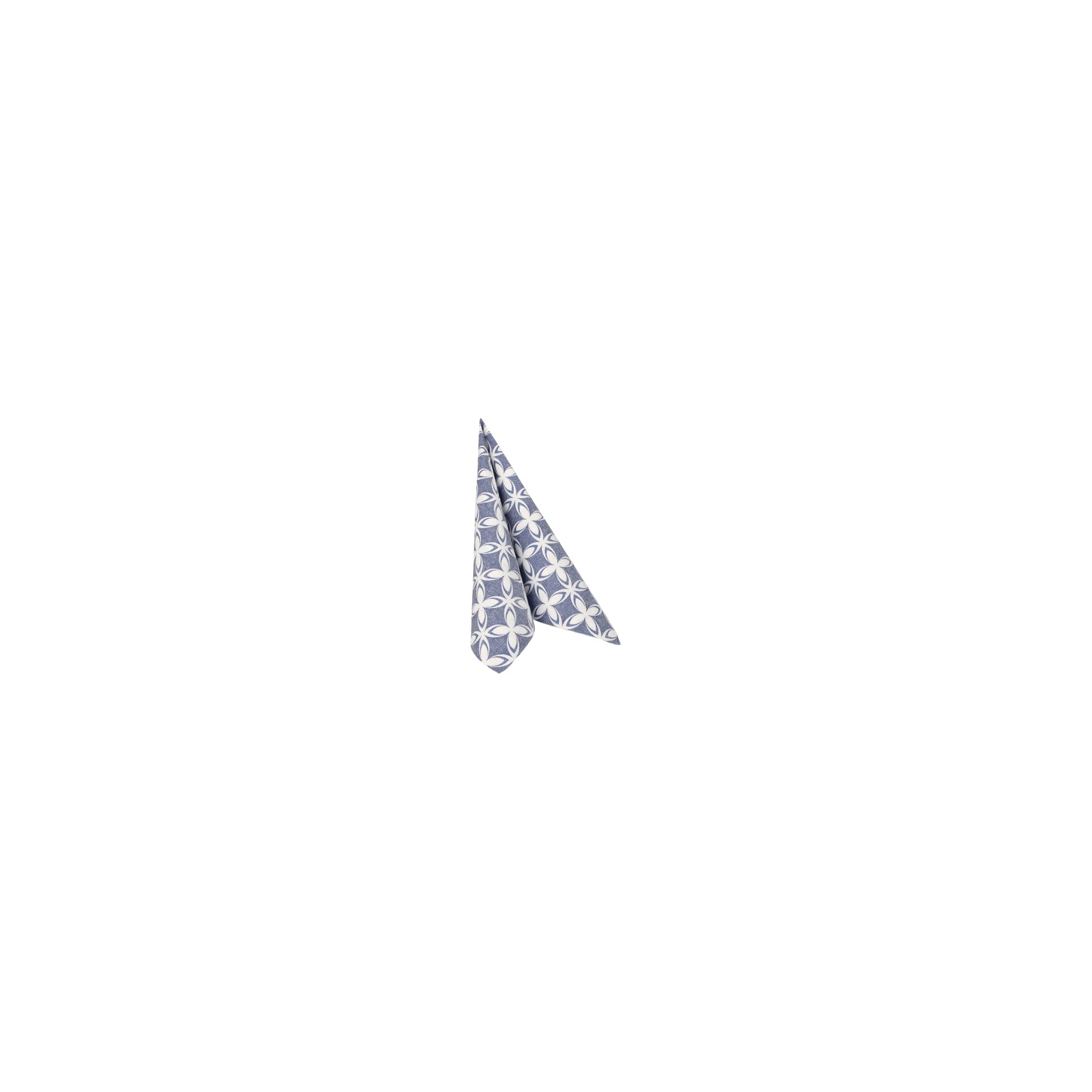 Servietten "ROYAL Collection" 1/4-Falz 40 cm x 40 cm "Delft"