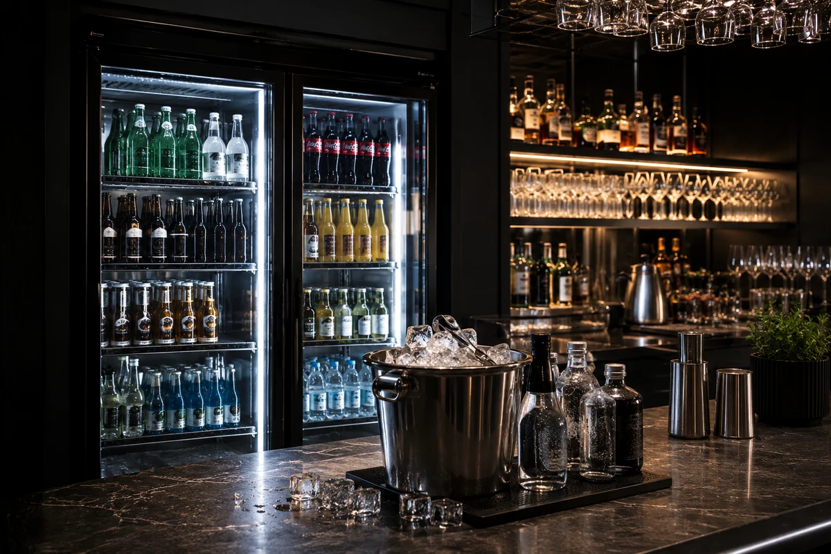 Getränkekühlung und Eisbedarf für Bar Hotel und Gastronomie