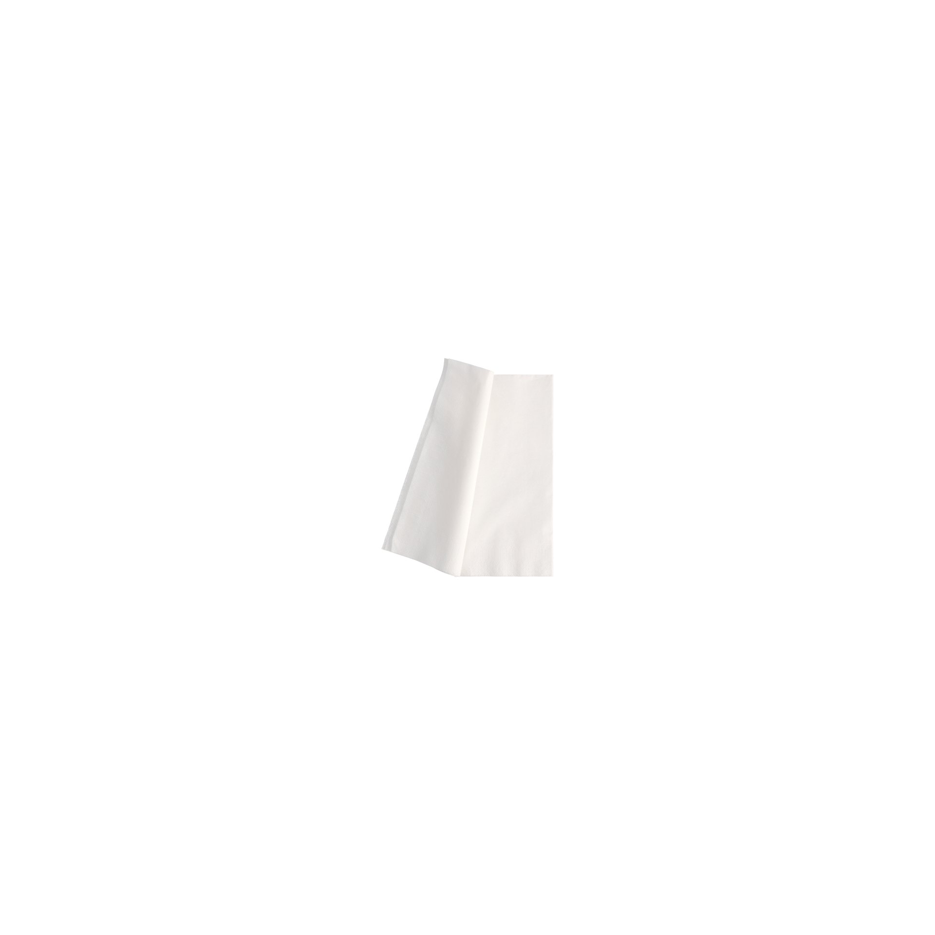 Servietten, 2-lagig 1/8-Falz 40 cm x 40 cm weiss Servietten, 2-lagig 1/8-Falz 40 cm x 40 cm weiss
