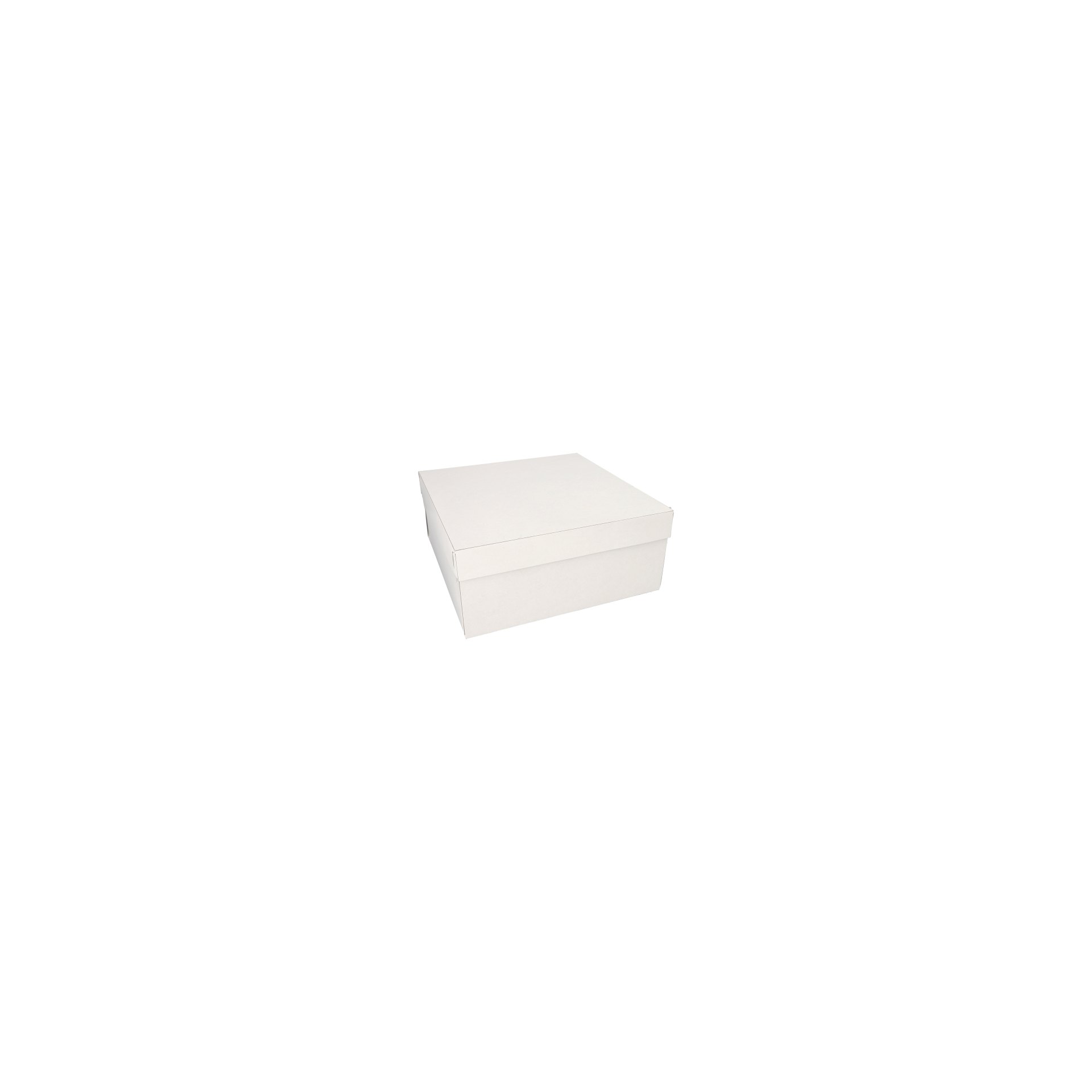 Tortenkartons, mit Deckel, Pappe eckig 30 cm x 30 cm x 13 cm weiss Tortenkartons, mit Deckel, Pappe eckig 30 cm x 30 cm x 13 cm weiss