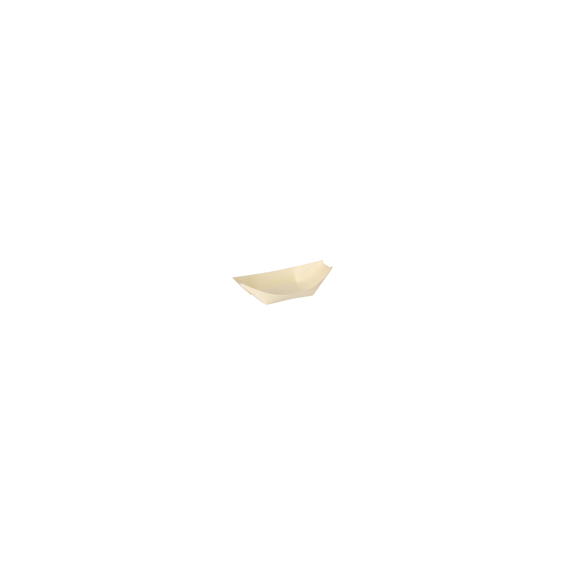 Fingerfood - Schalen, Holz "pure" 14 cm x 8,2 cm "Schiffchen" Fingerfood - Schalen, Holz "pure" 14 cm x 8,2 cm "Schiffchen"