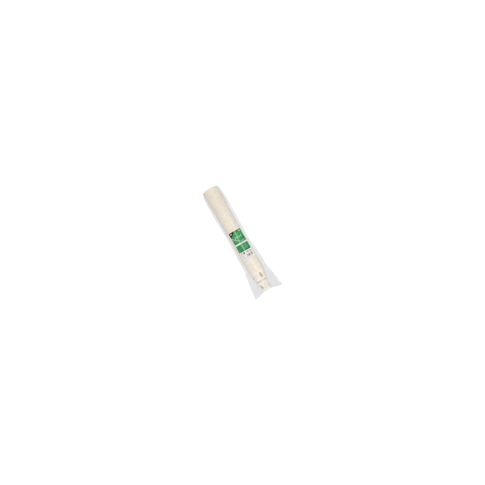 Automatenbecher, Pappe "pure" 0,18 l Ø 7 cm · 9,2 cm "ZERO"