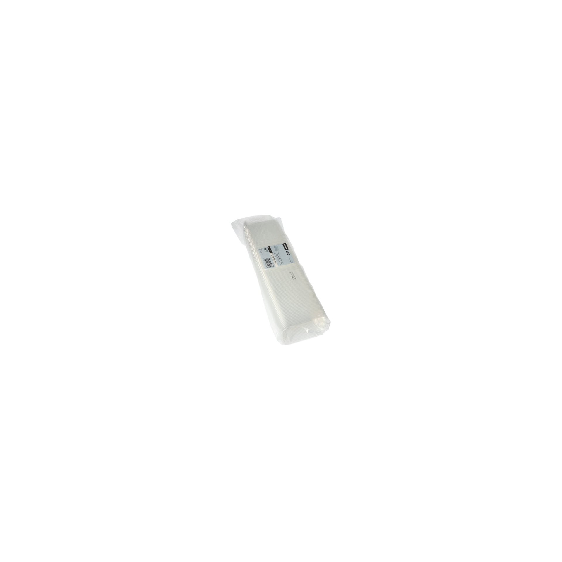 Verpackungsbecher, PP eckig 200 ml 3,9 cm x 8,1 cm x 10,8 cm transparent Verpackungsbecher, PP eckig 200 ml 3,9 cm x 8,1 cm x 10,8 cm transparent