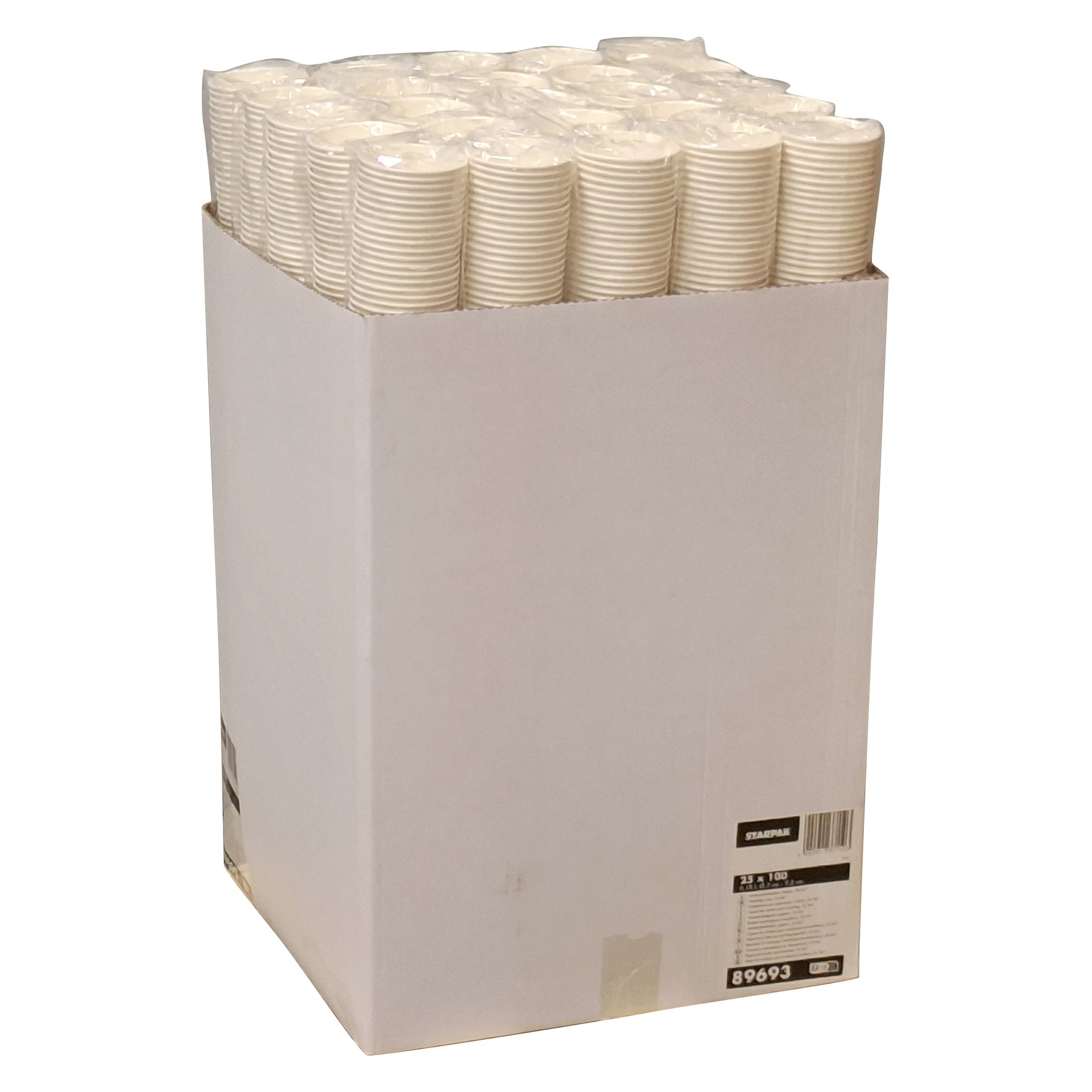 Automatenbecher, Pappe "To Go" 0,18 l Ø 7 cm · 9,2 cm weiss Automatenbecher, Pappe "To Go" 0,18 l Ø 7 cm · 9,2 cm weiss