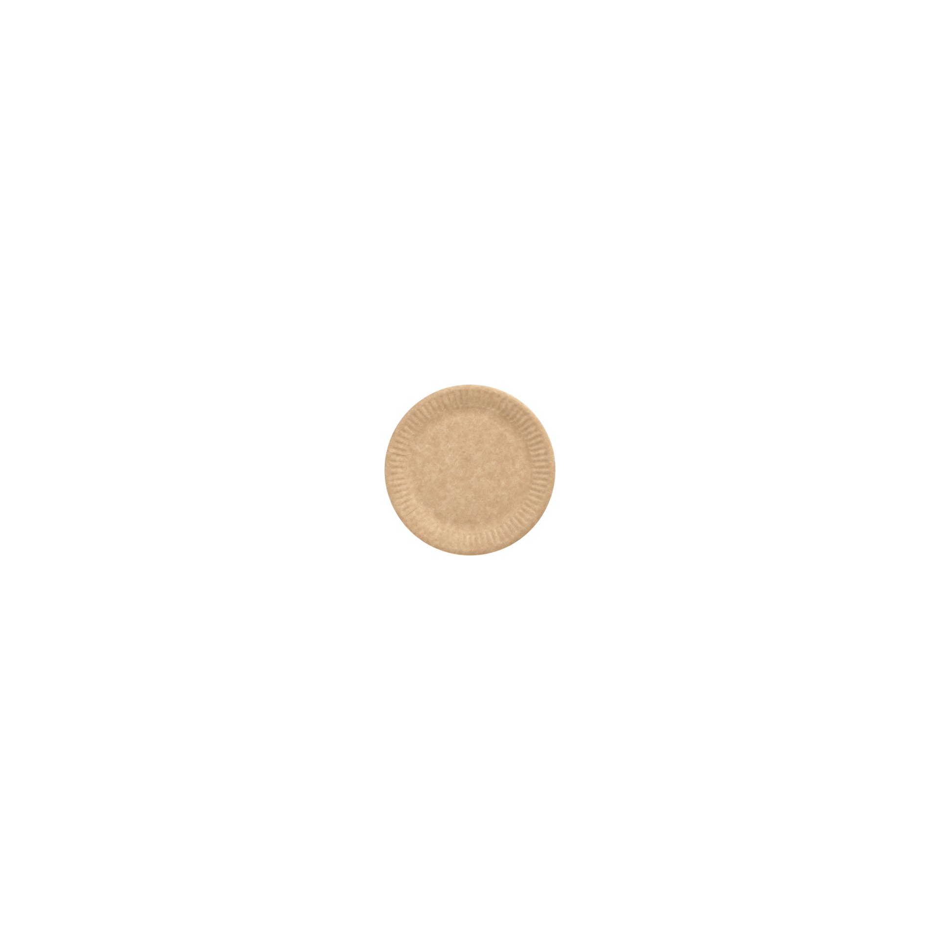 Teller, Pappe "pure" rund Ø 15 cm braun Teller, Pappe "pure" rund Ø 15 cm braun