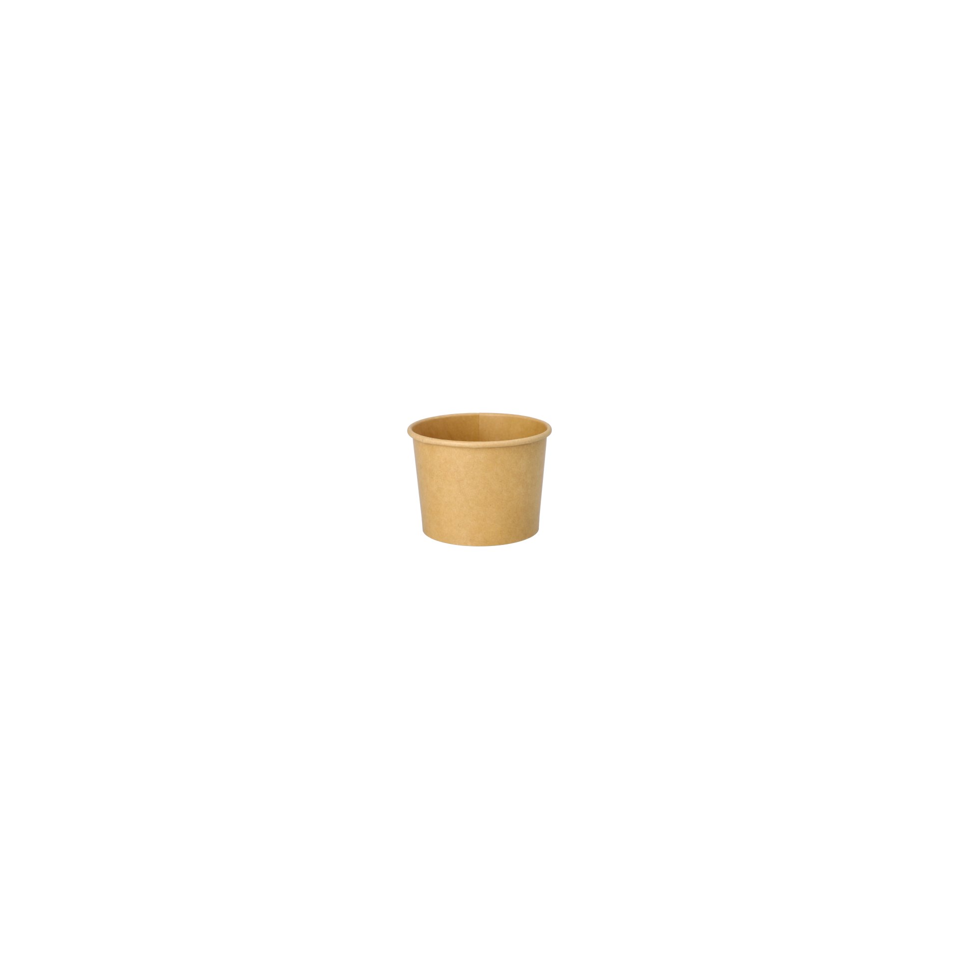 Eisbecher, Pappe rund 250 ml Ø 9,5 cm · 6,2 cm braun Eisbecher, Pappe rund 250 ml Ø 9,5 cm · 6,2 cm braun