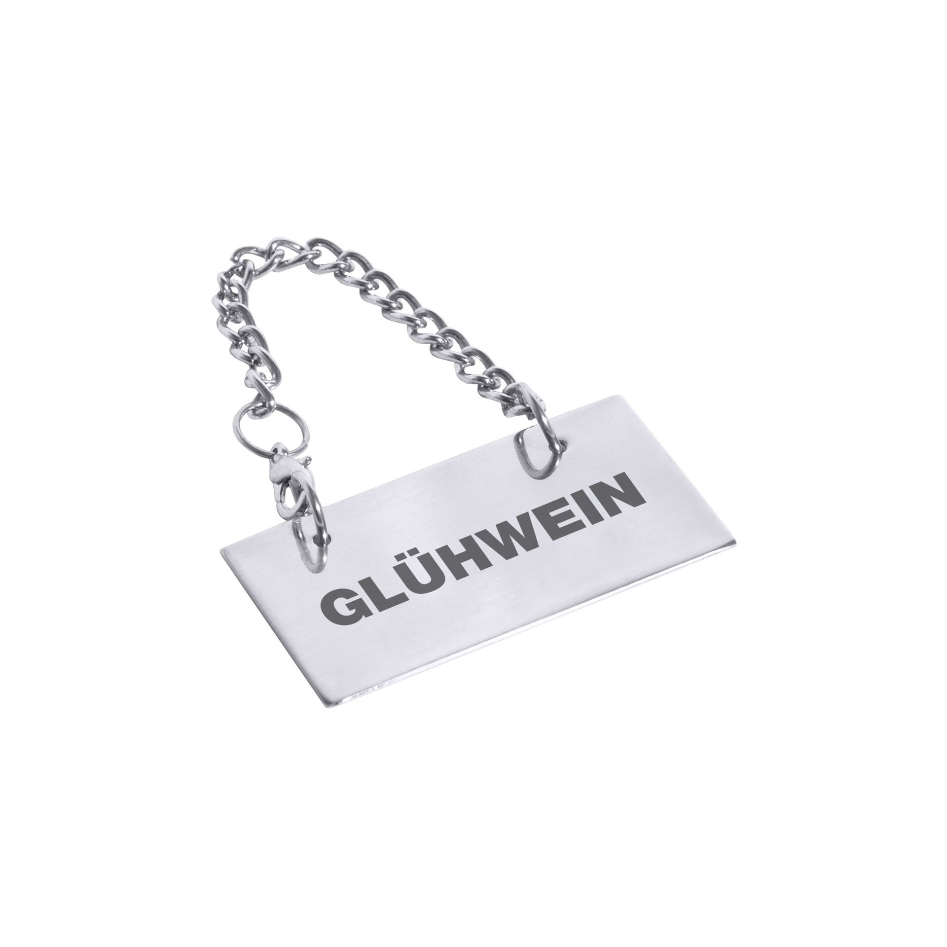 Schild für Kannen GLÜHWEIN Schild für Kannen GLÜHWEIN
