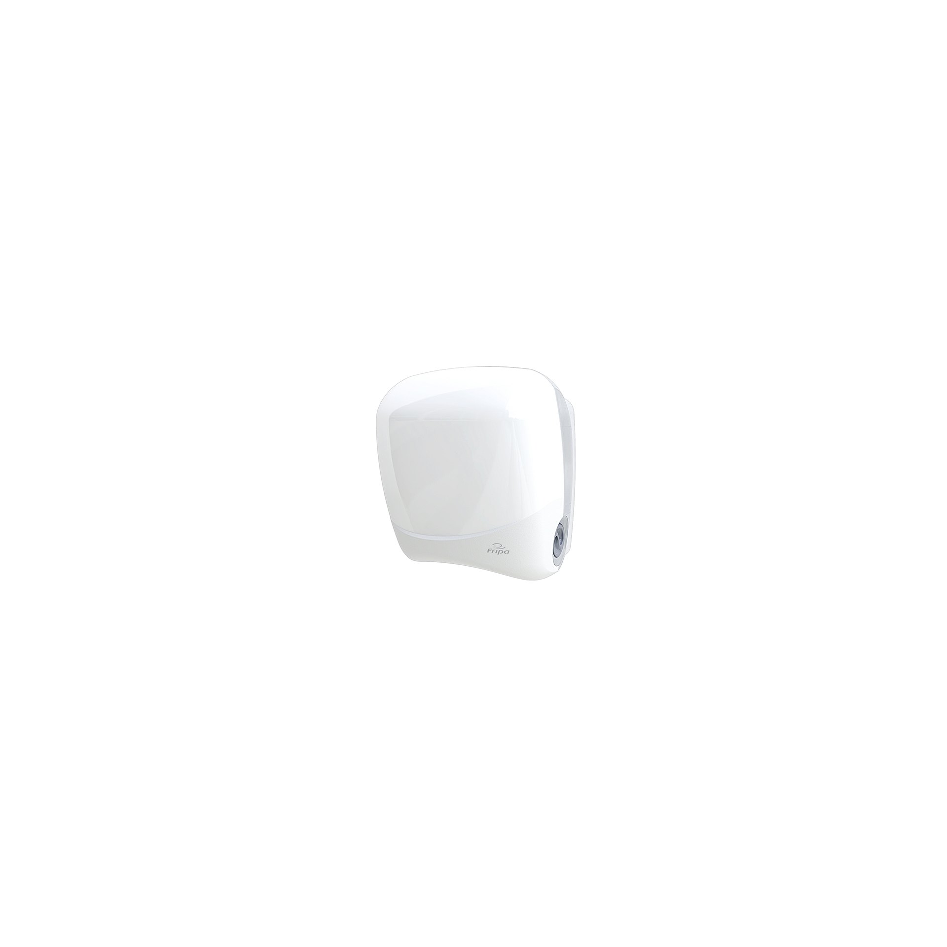 Spender für System-Handtuchrollen 38 cm x 33,5 cm x 25,3 cm weiss halbautomatisch Spender für System-Handtuchrollen 38 cm x 33,5 cm x 25,3 cm weiss halbautomatisch