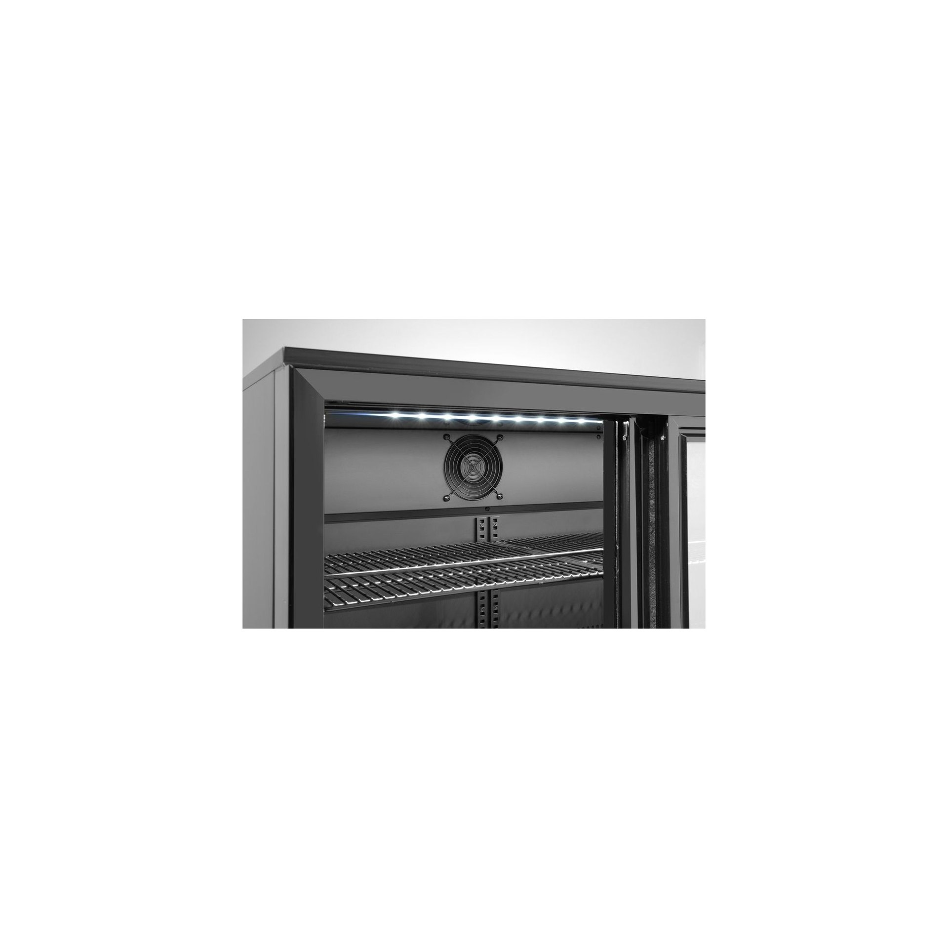 Kühlschrank Arktic, 308L, Schwarz