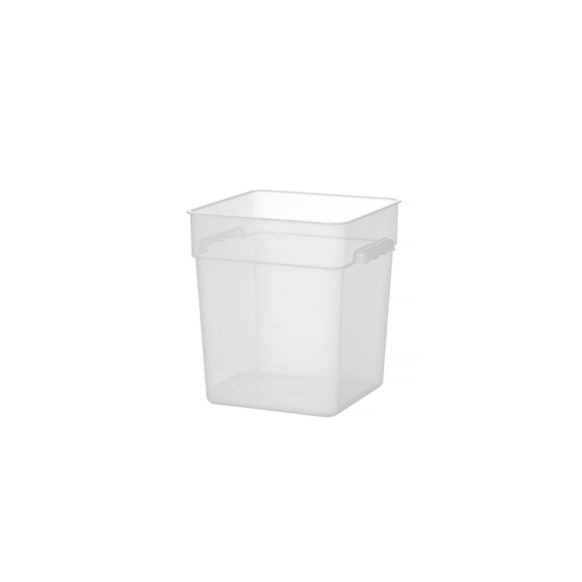 Lebensmittelbehälter mit Skala, 17,2L, 290x290x(H)320mm Lebensmittelbehälter mit Skala, 17,2L, 290x290x(H)320mm