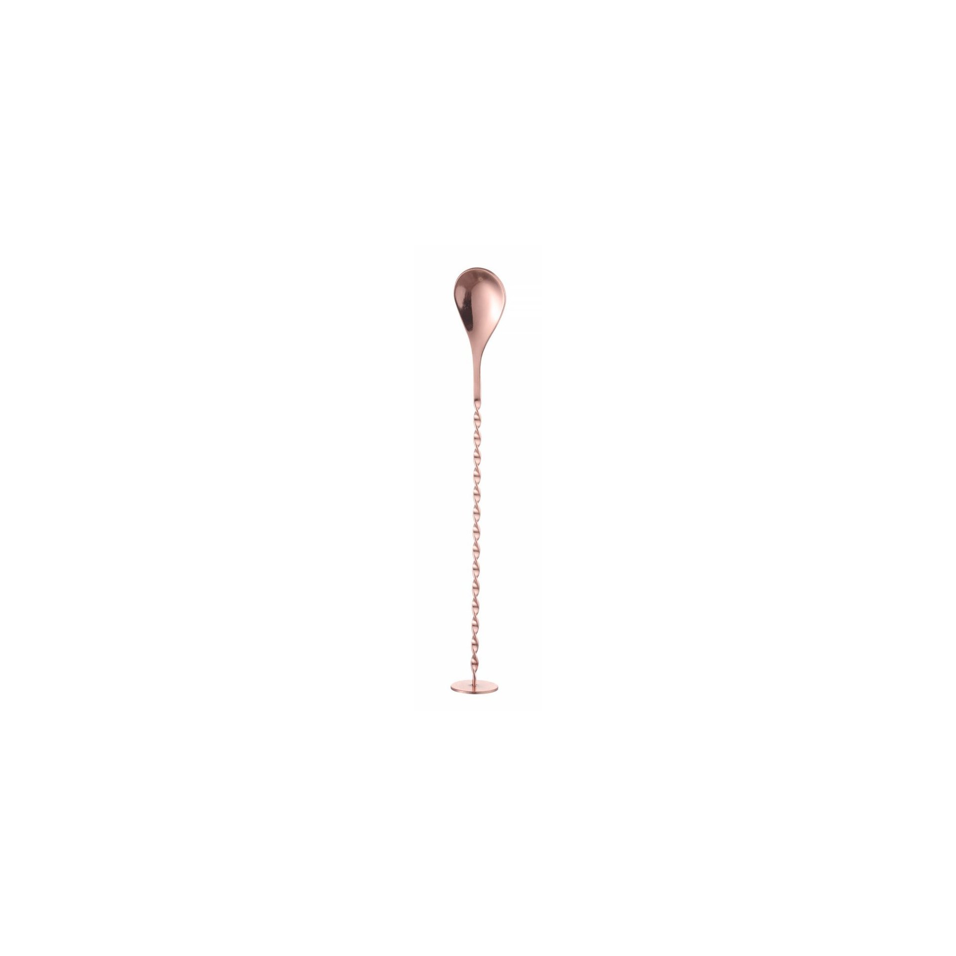 Barlöffel mit Stößel, BarUp, Kupfer, 280x35mm Barlöffel mit Stößel, BarUp, Kupfer, 280x35mm