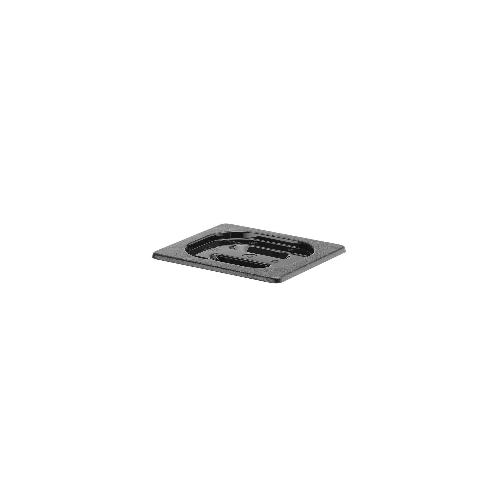 Gastronorm-Deckel, GN 1/6, Schwarz, 176x162mm Gastronorm-Deckel, GN 1/6, Schwarz, 176x162mm