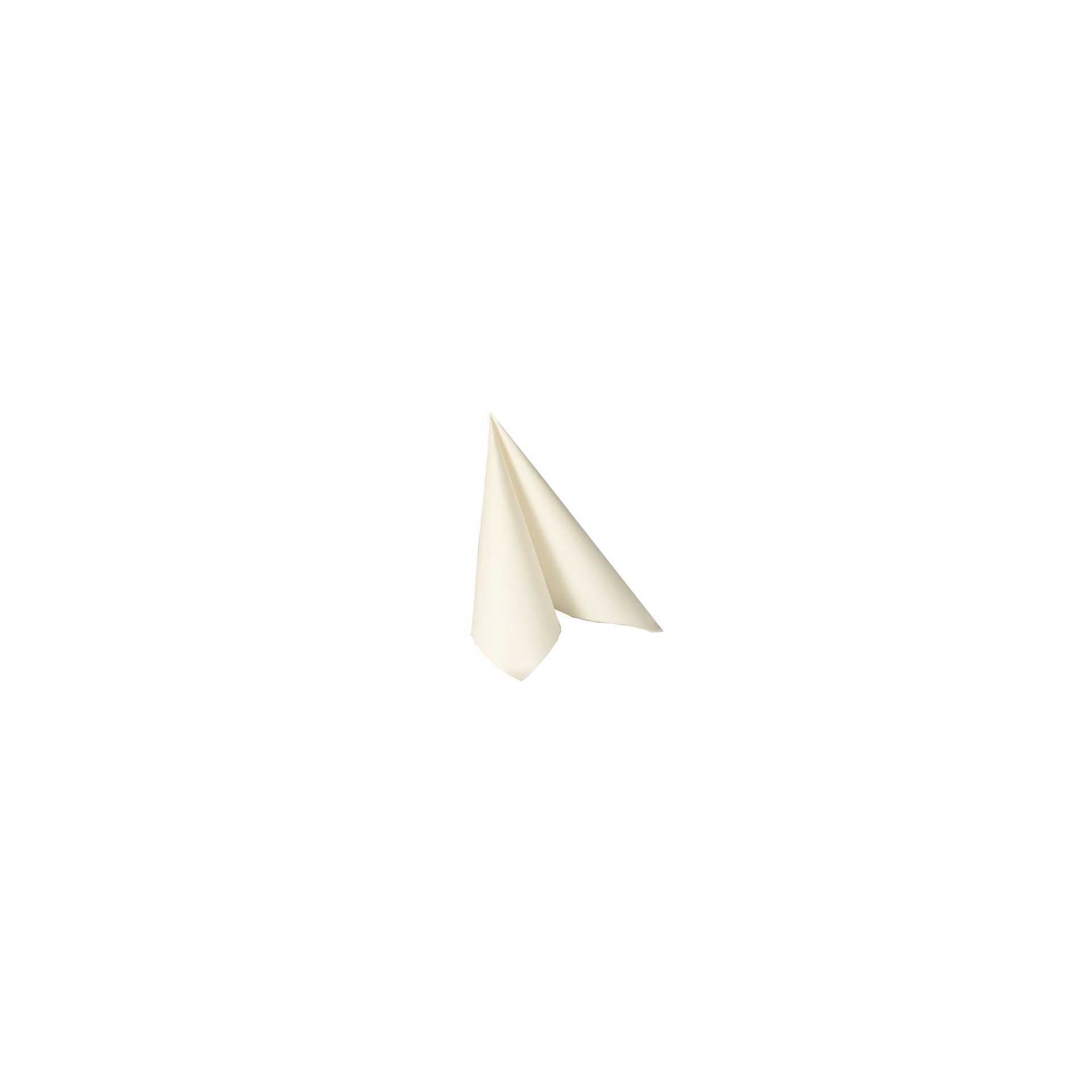 Servietten "ROYAL Collection" 1/4-Falz 48 cm x 48 cm weiss