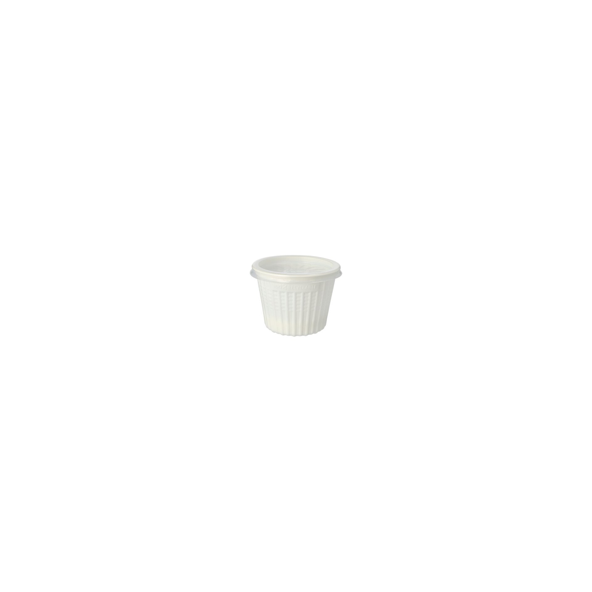 Mehrweg-Snack- und Suppenbecher PP 500 ml Ø 11,5 cm · 8,5 cm weiss
