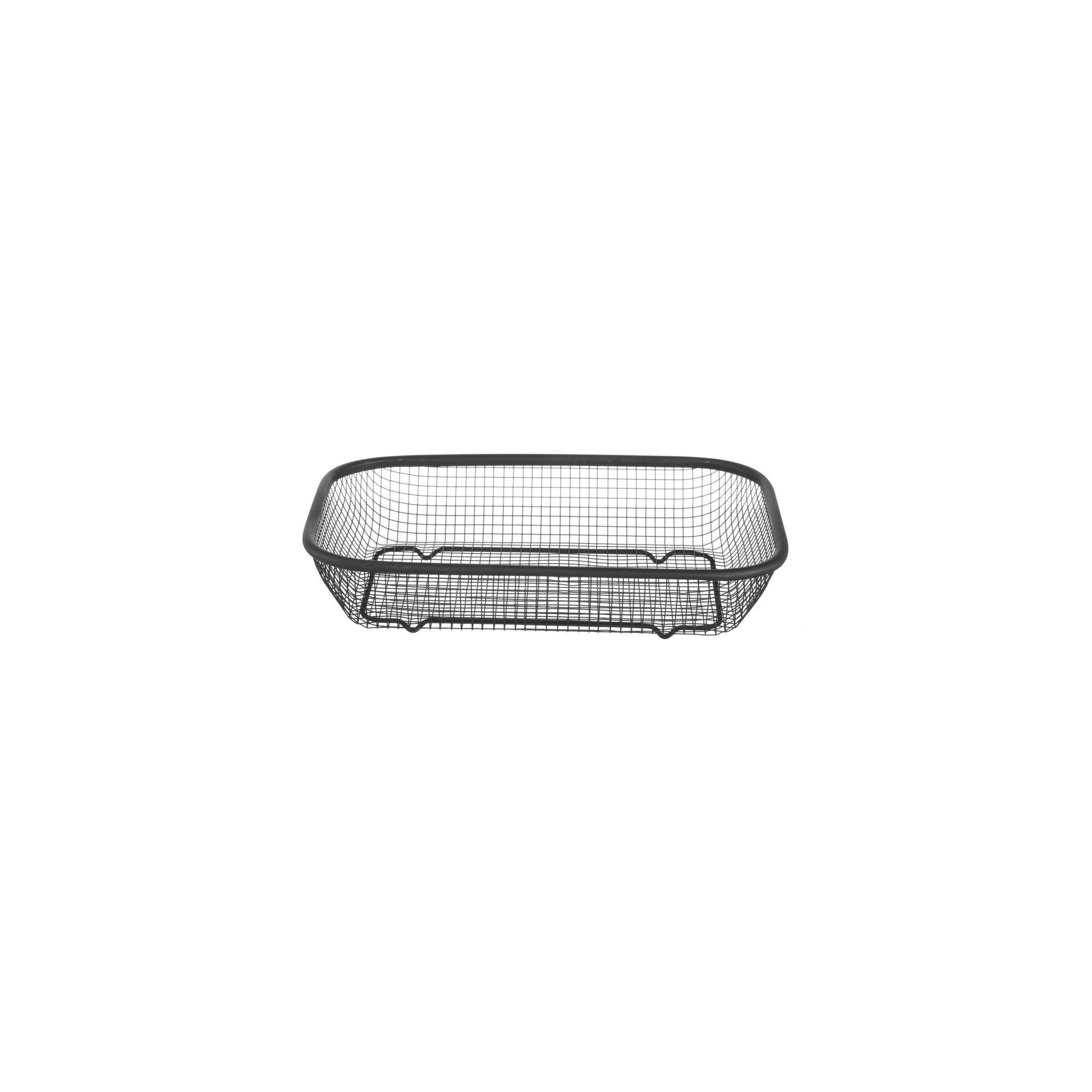 Servierkorb, schwarz, 295x220x(H)60mm Servierkorb, schwarz, 295x220x(H)60mm