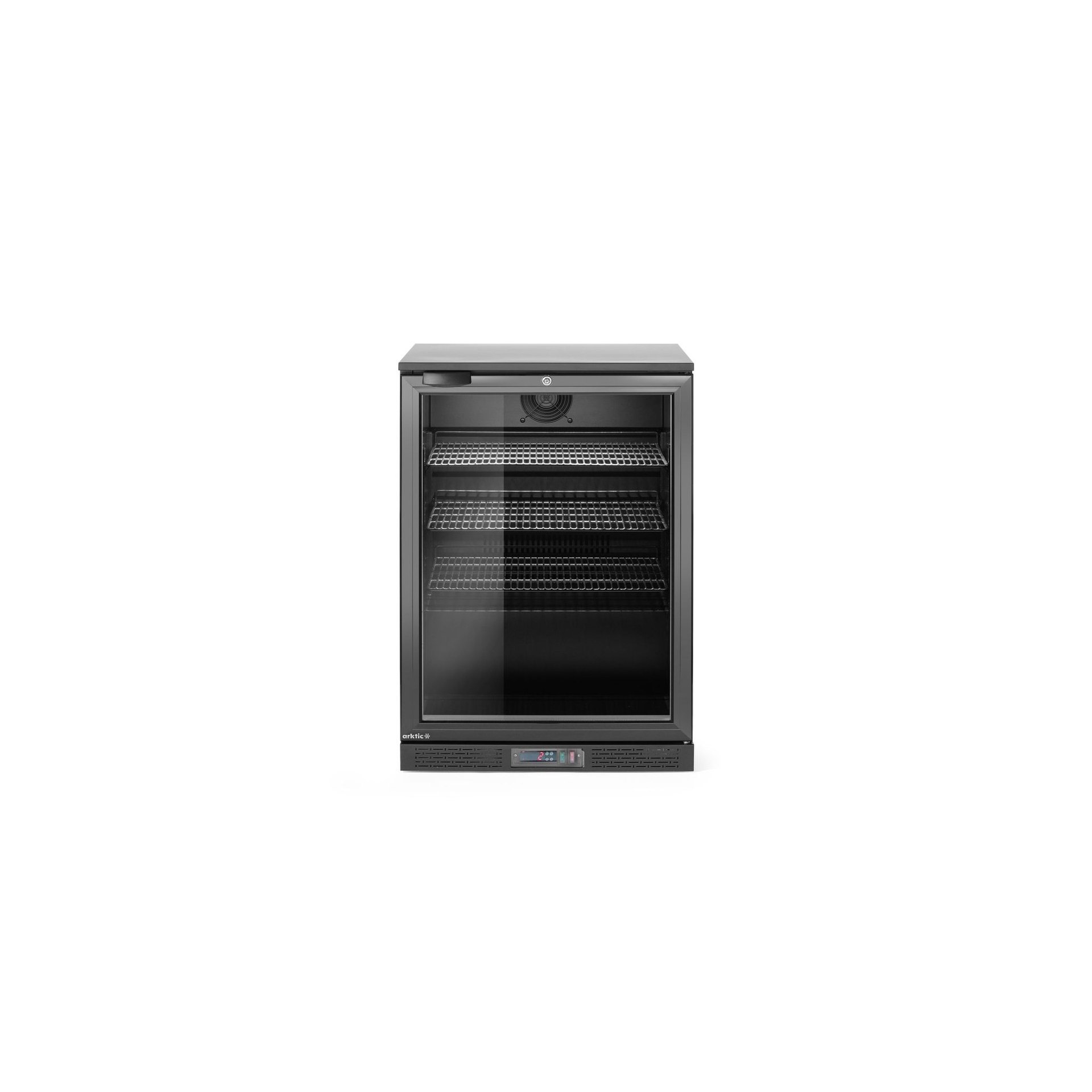 Bar-Kühlschrank eintürig, 105L, Schwarz Bar-Kühlschrank eintürig, 105L, Schwarz