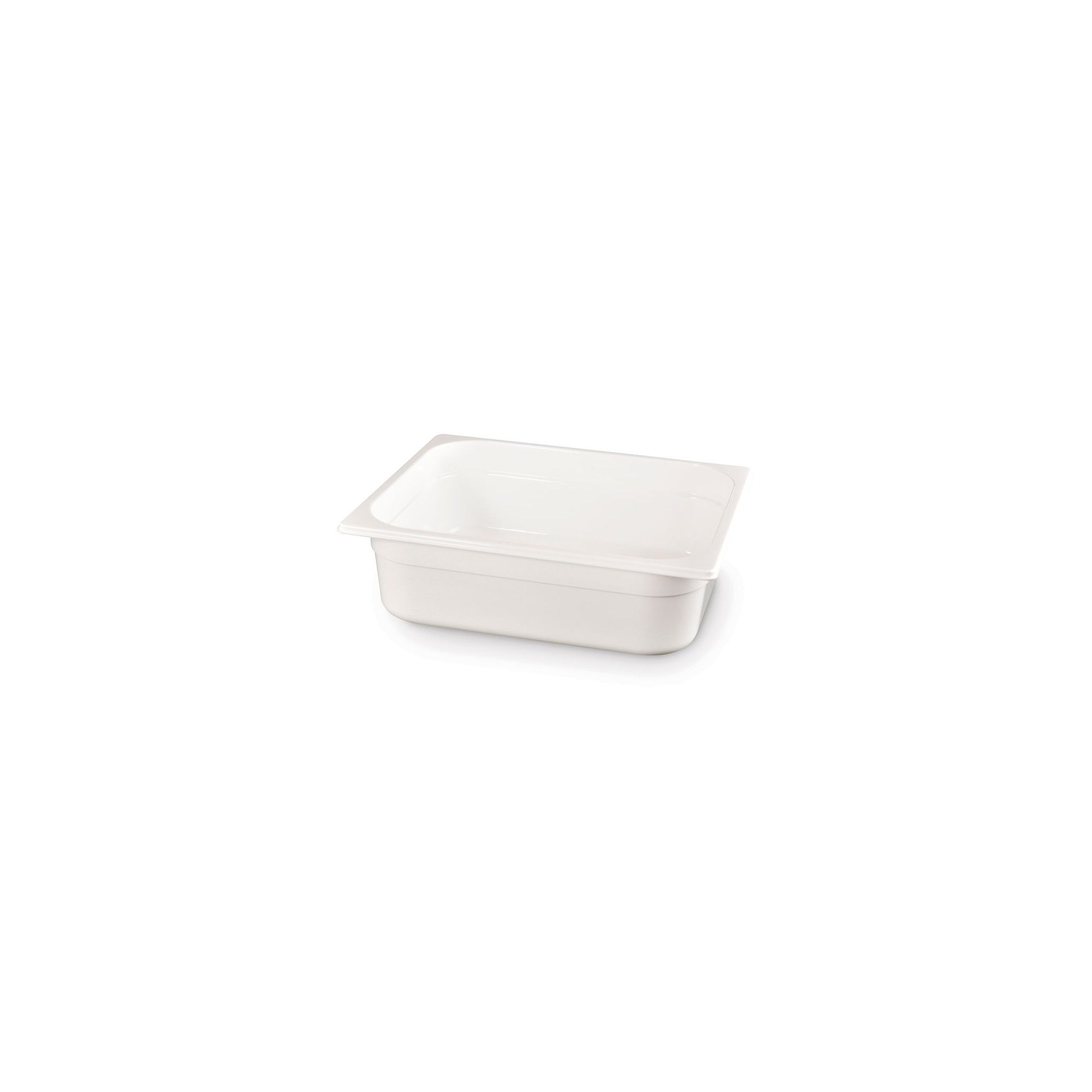 Gastronorm-Behälter 1/2, GN 1/2, 6,5L, Weiß, 325x265x(H)100mm Gastronorm-Behälter 1/2, GN 1/2, 6,5L, Weiß, 325x265x(H)100mm