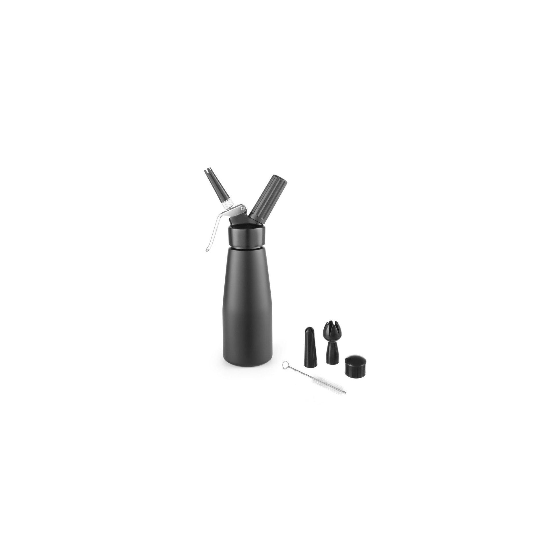Sahnespender, schwarz, Kitchen Line, 0,5L, Schwarz, ⌀80x(H)260mm