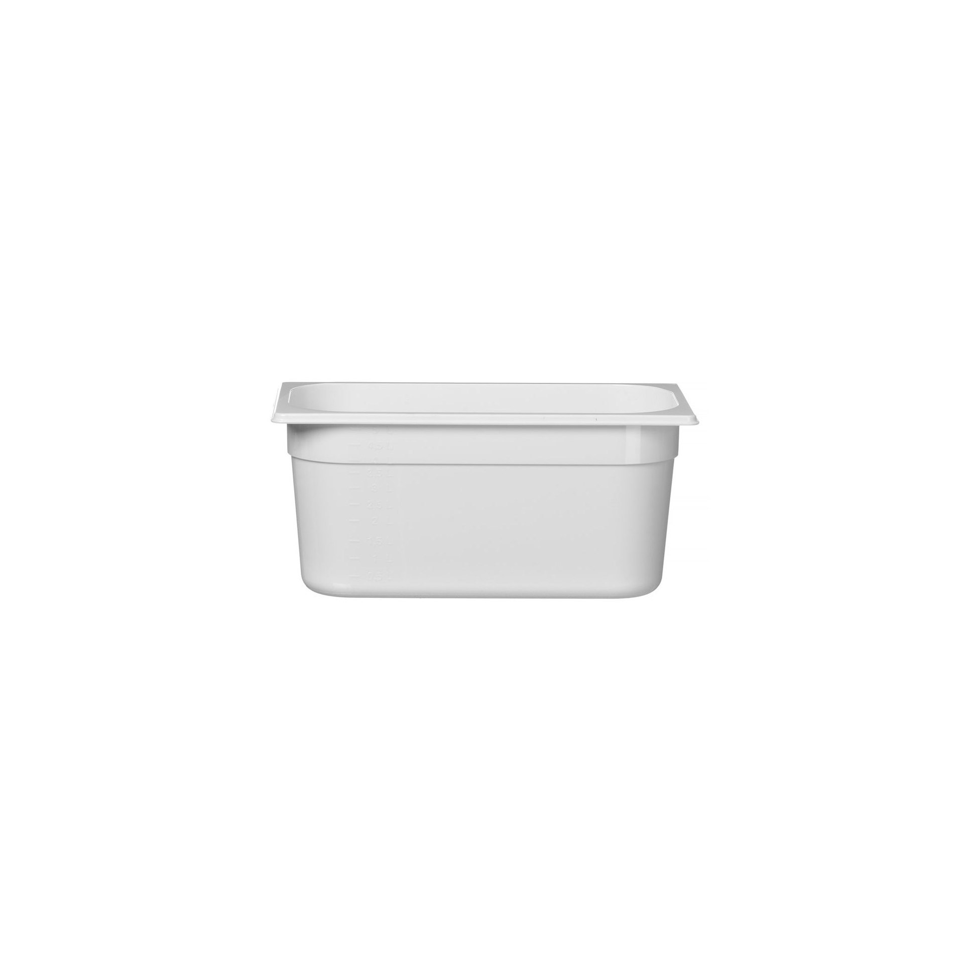Gastronorm-Behälter 1/3, GN 1/3, 5,7L, Weiß, 325x176x(H)150mm