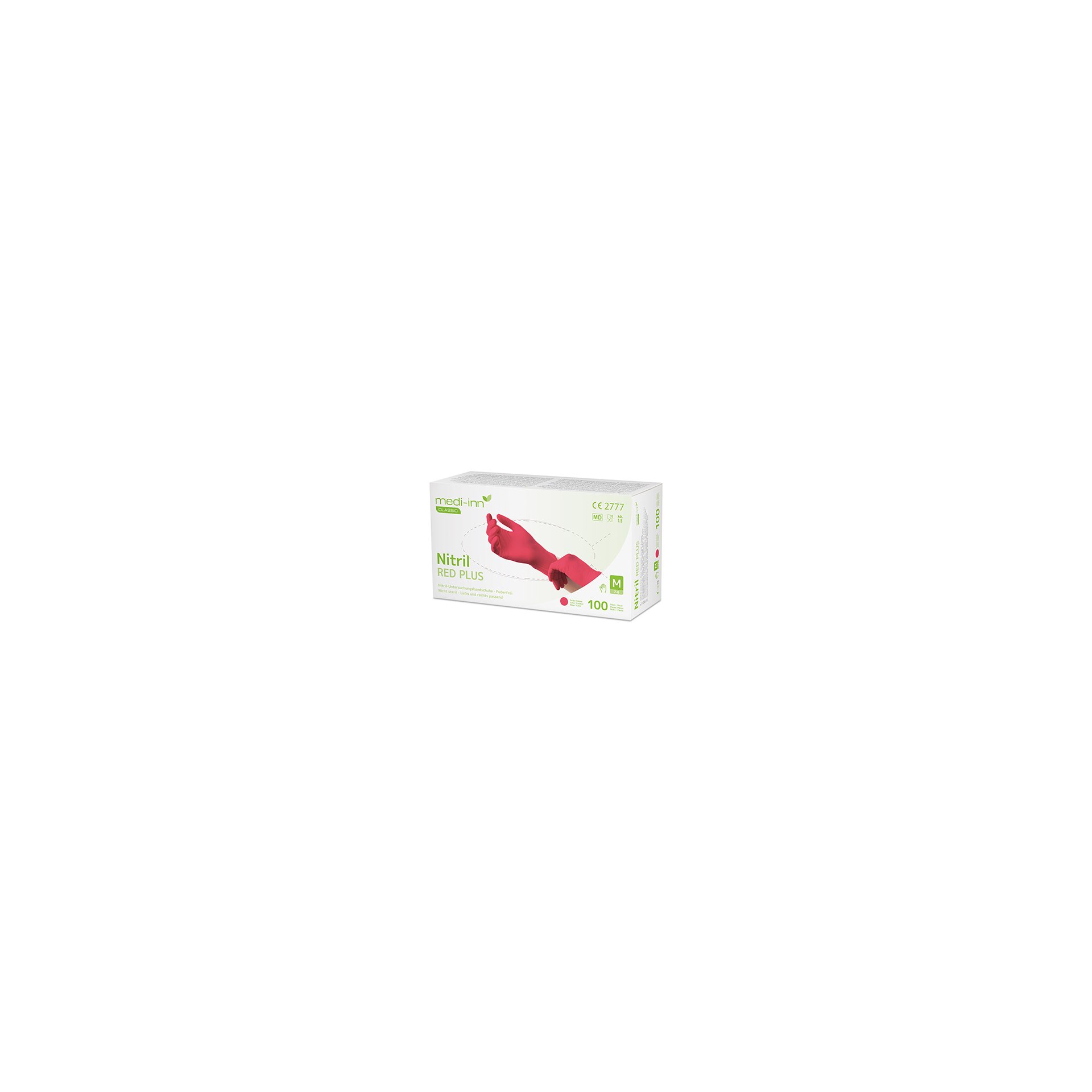 "Medi-Inn Classic" Handschuhe, Nitril puderfrei rot "Nitril Red Plus" Größe: L "Medi-Inn Classic" Handschuhe, Nitril puderfrei rot "Nitril Red Plus" Größe: XL