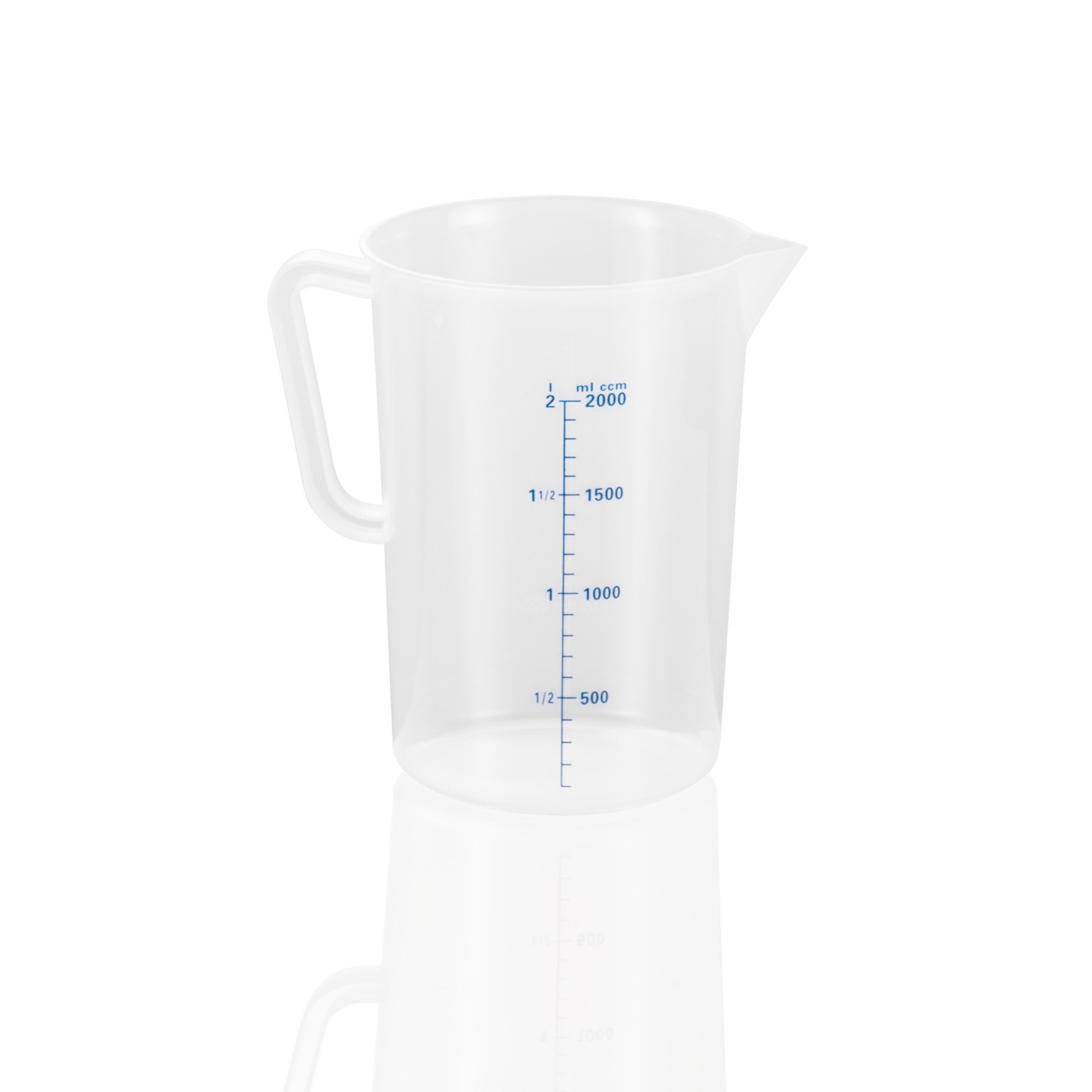 Messbecher 2 L, Ø 14,7 cm, (H) 20 cm Messbecher 2 L, Ø 14,7 cm, (H) 20 cm