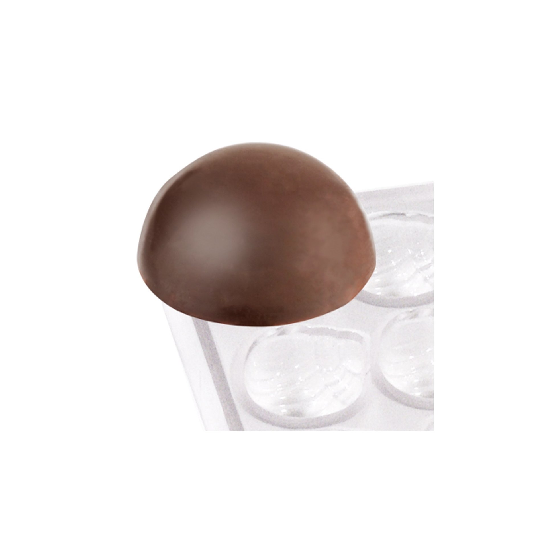 Pralinenform Halbkugel 27 mm Pralinenform Halbkugel 27 mm