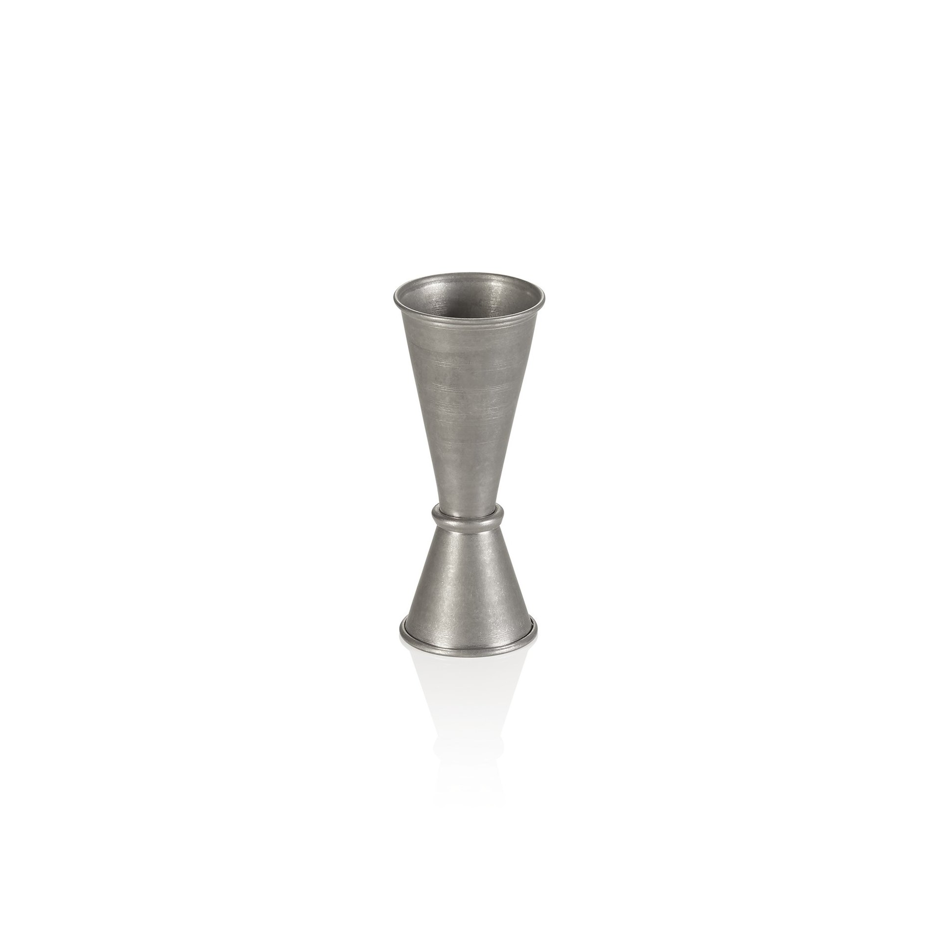 Jigger, Ø 4,5 cm, Höhe 11,5 cm, 2,5/5 cl, vintage