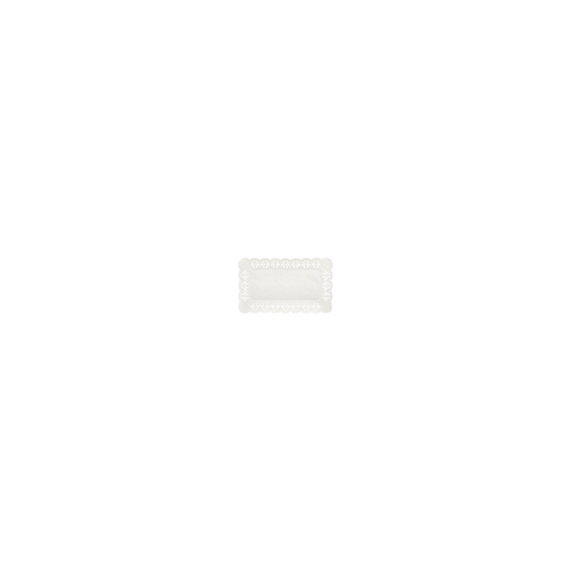 Spitzenpapiere eckig 30 cm x 18 cm weiss Spitzenpapiere eckig 30 cm x 18 cm weiss