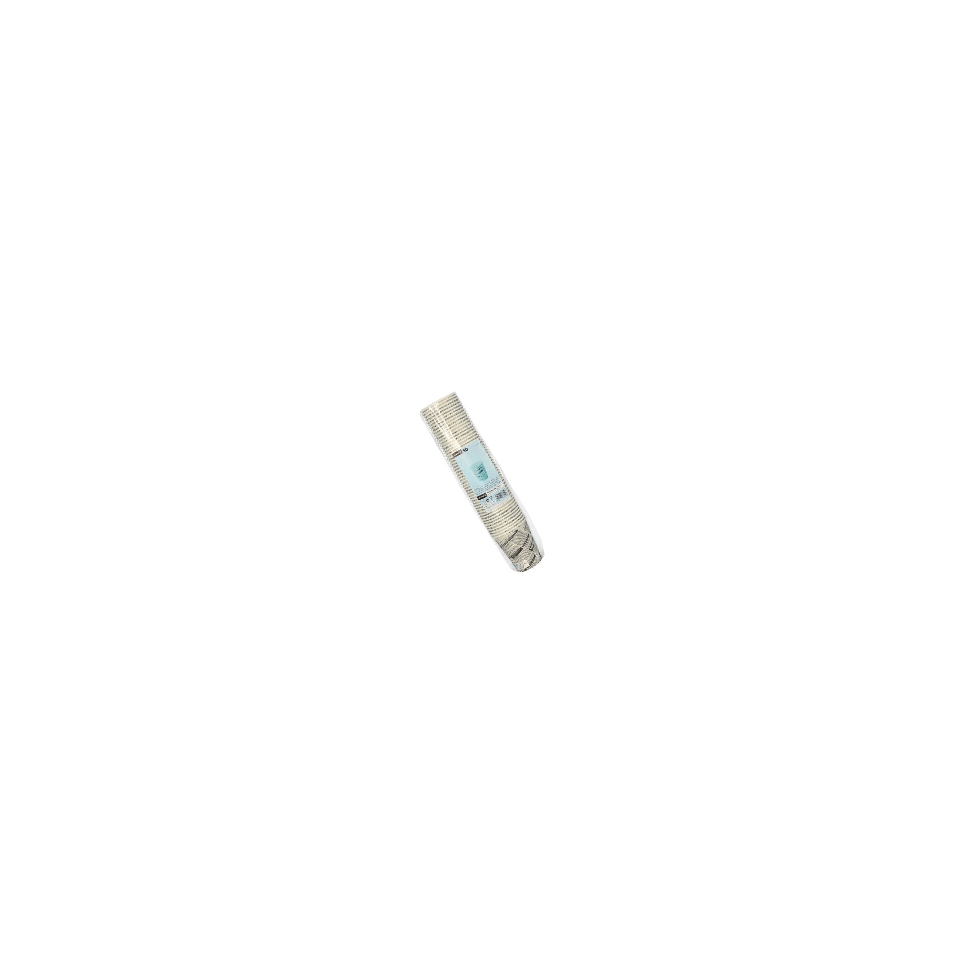 Trinkbecher, Pappe "To Go" 0,2 l Ø 8 cm · 9,2 cm "Newsprint"