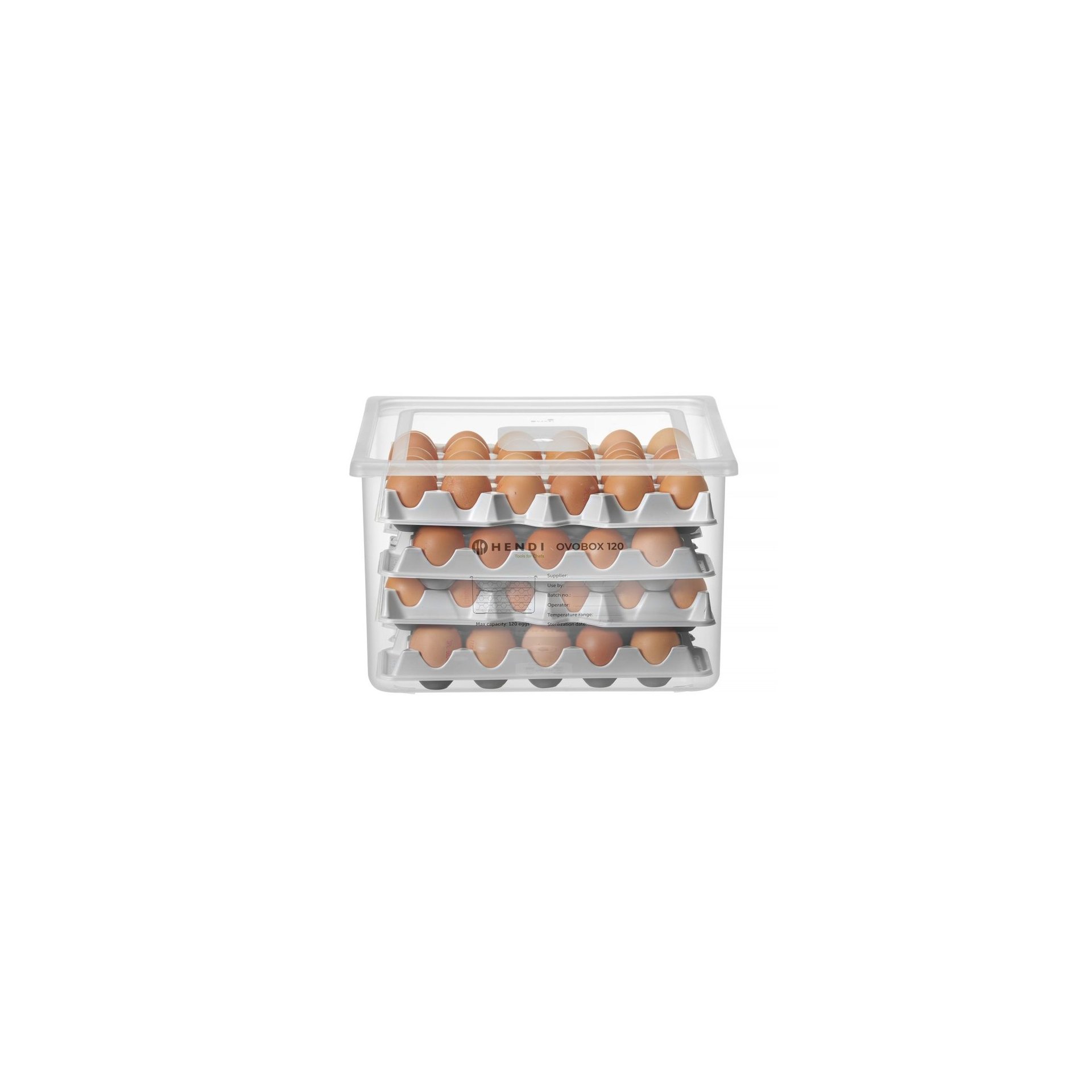 Eierbehälter HENDI OVOBOX 120, GN 2/3, 18L, 355x325x(H)200mm