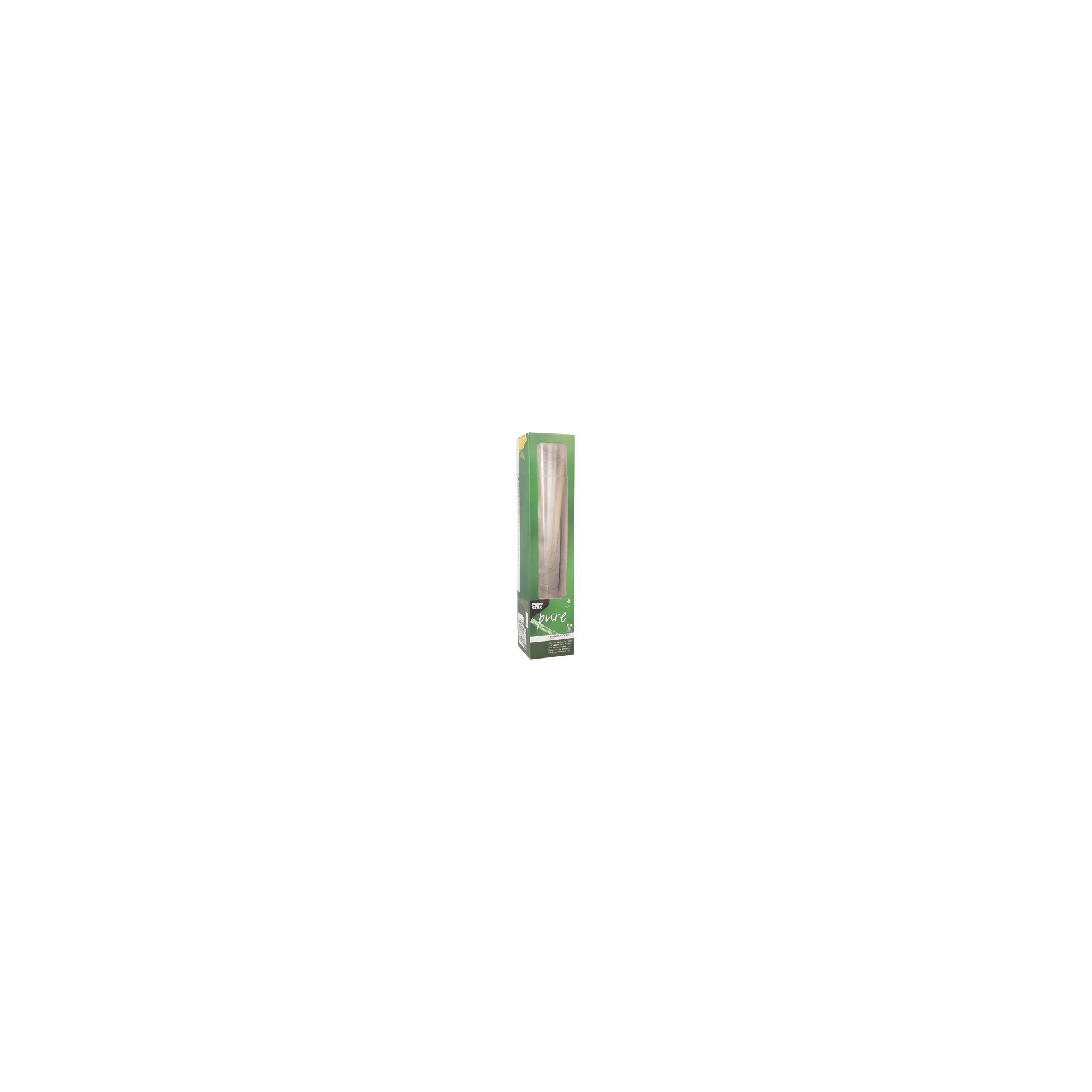 Stiel-Gläser für Sekt, PLA "pure" 0,1 l Ø 5,5 cm · 16,5 cm glasklar mit glasklarem Fuß Stiel-Gläser für Sekt, PLA "pure" 0,1 l Ø 5,5 cm · 16,5 cm glasklar mit glasklarem Fuß