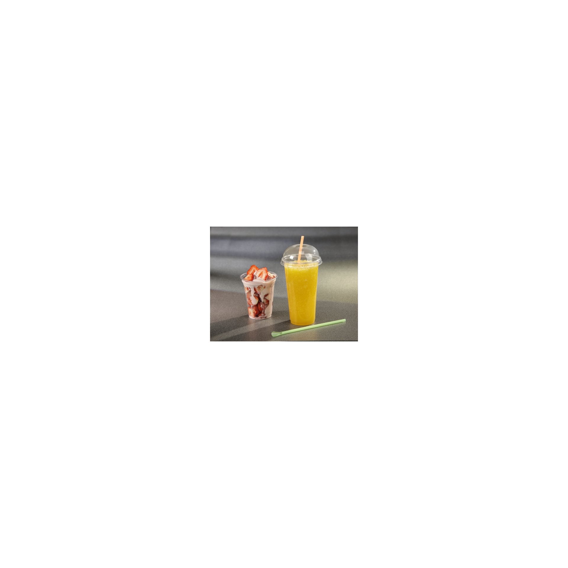 Trinkbecher "Hurricane", PET 0,5 l Ø 9,5 cm · 14,9 cm glasklar