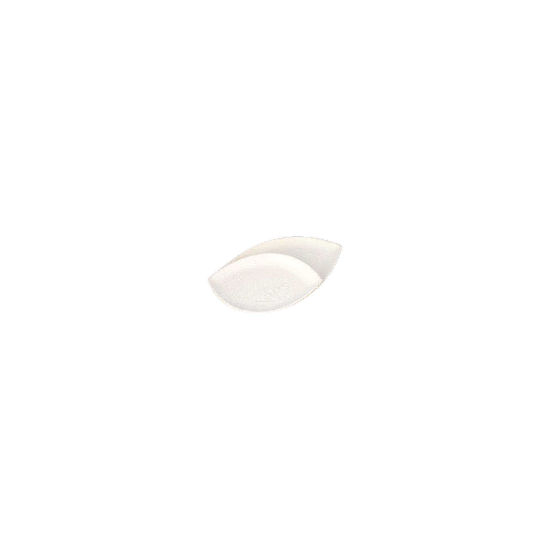 Teller "Folia" Zuckerrohr oval 23,6 cm x 35,6 cm Teller "Folia" Zuckerrohr oval 23,6 cm x 35,6 cm