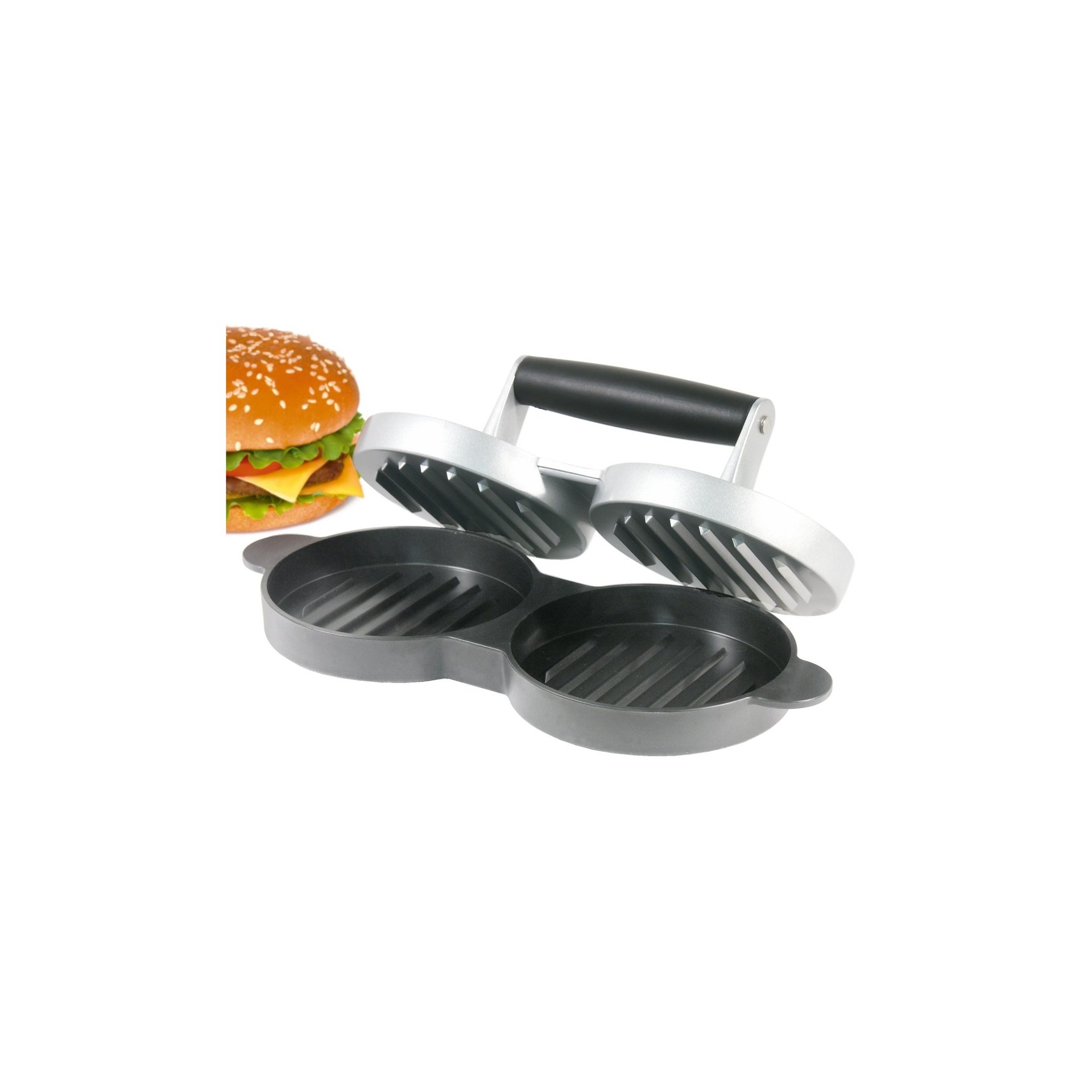 Hamburgerpresse , doppelt Hamburgerpresse , doppelt