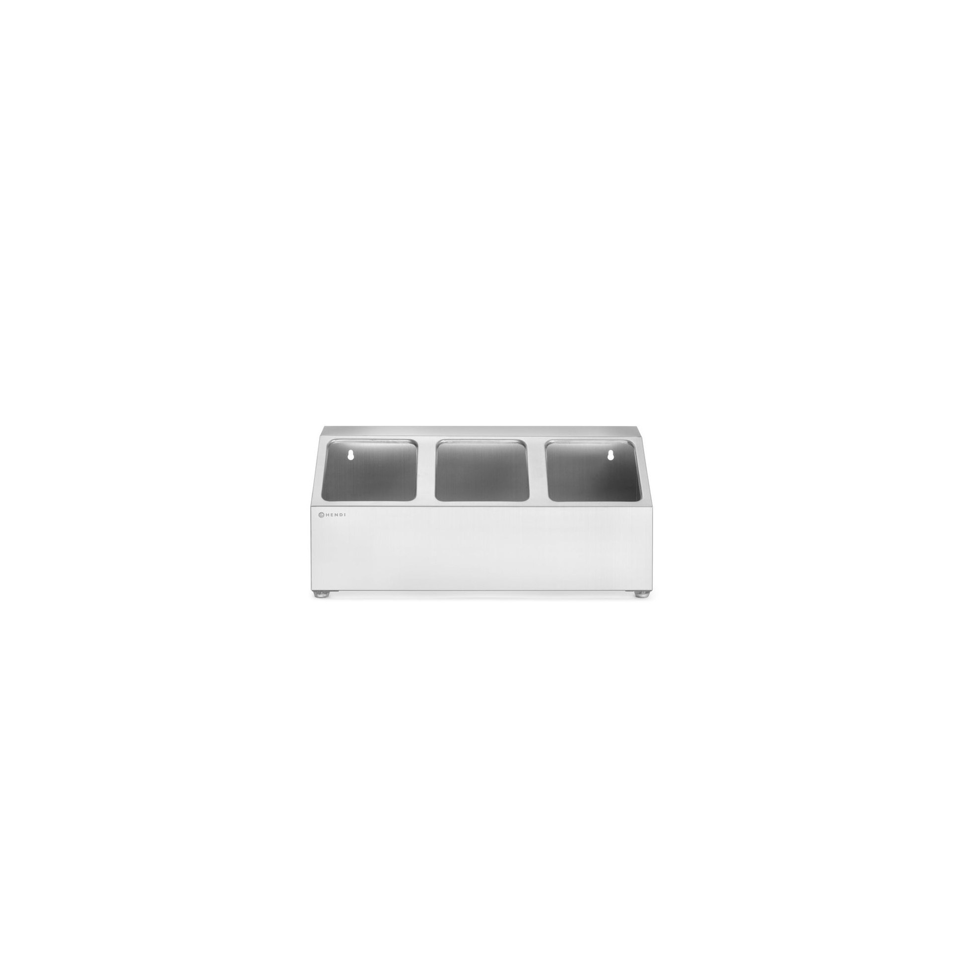 Halterung für Gastronorm-Behälter, 3 Fächer, 512x245x(H)215mm Halterung für Gastronorm-Behälter, 3 Fächer, 512x245x(H)215mm
