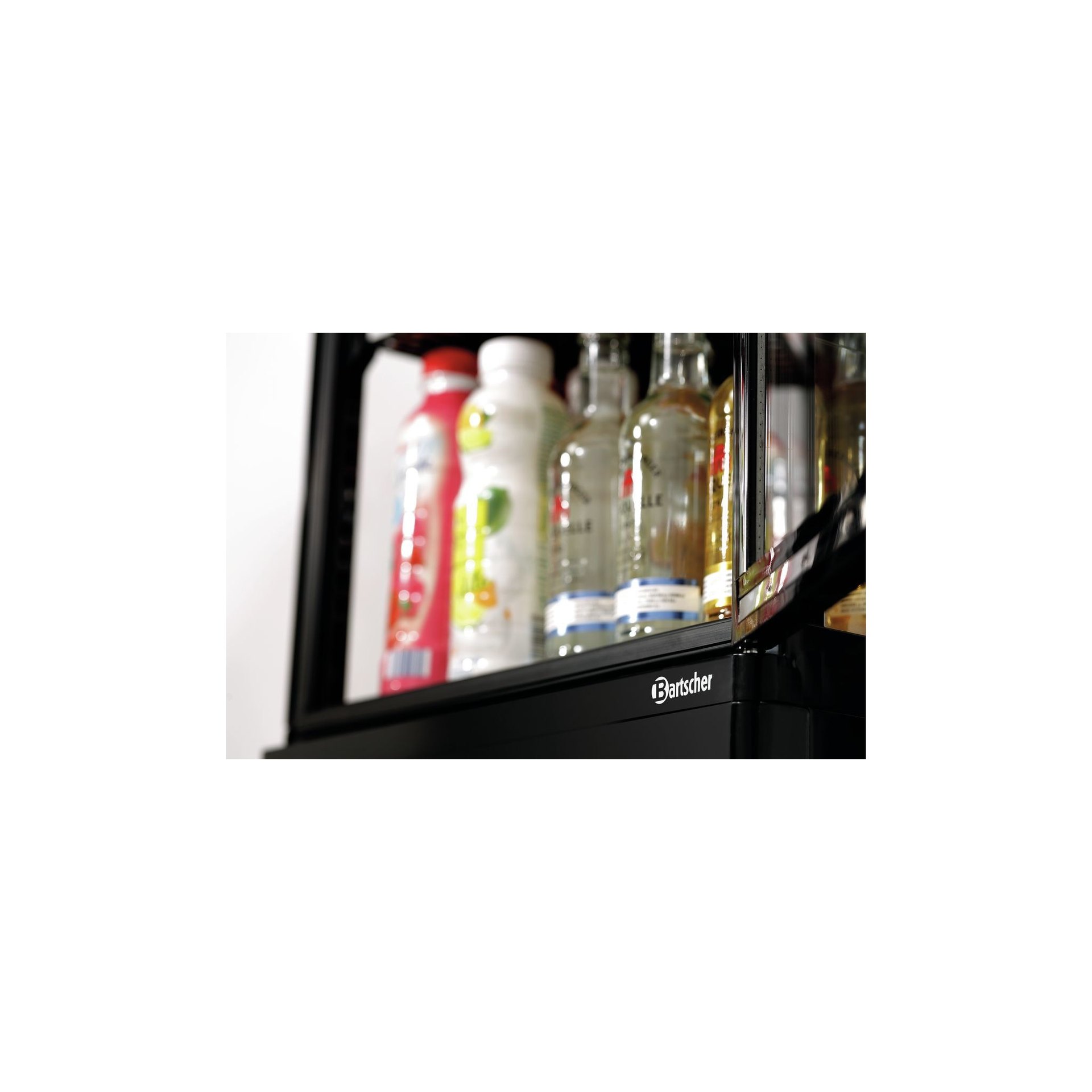 Mini-Kühlvitrine 78L, schwarz