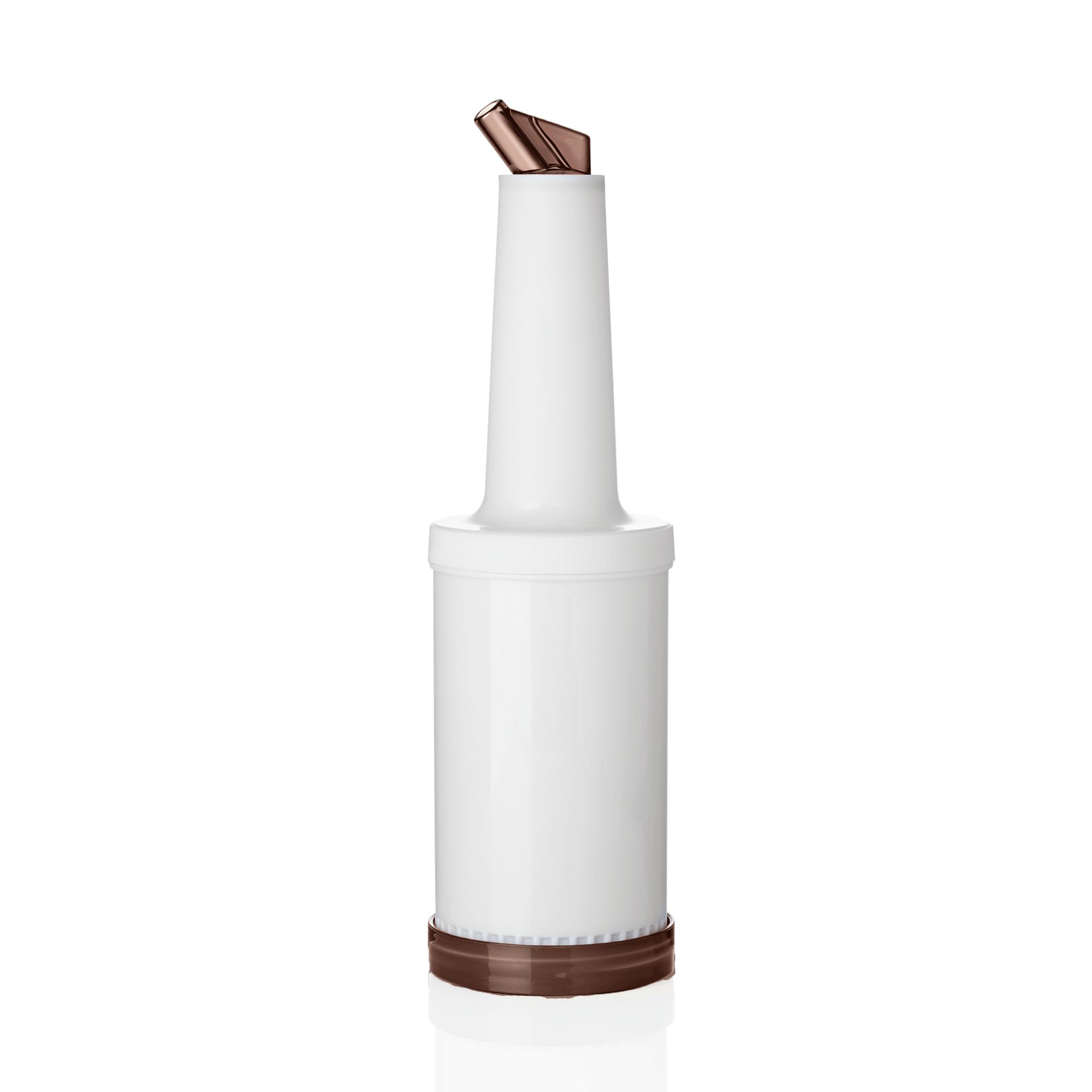 Dosier- und Vorratsflasche 1 L Höhe 32 cm braun