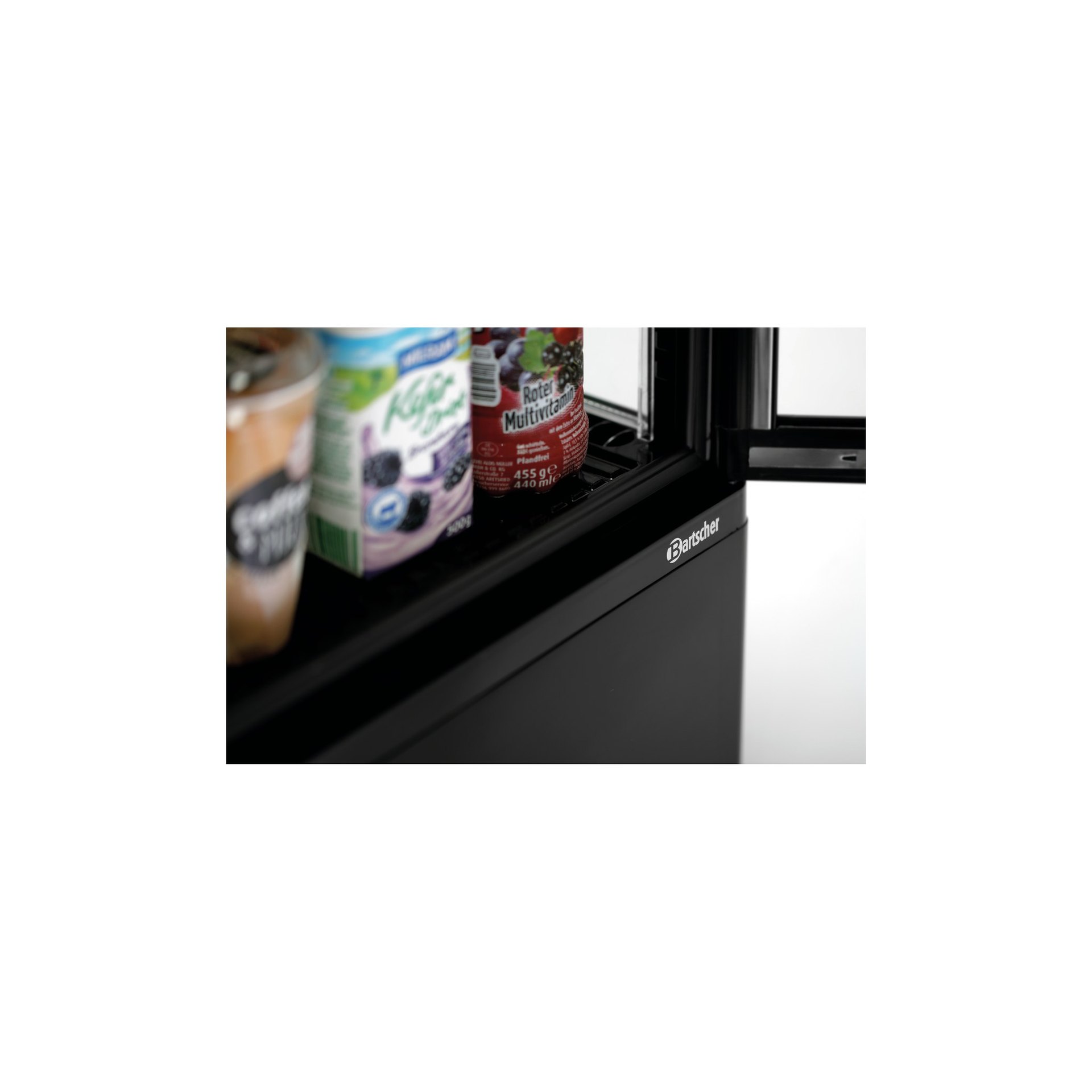 Mini-Kühlvitrine 58L-SW Mini-Kühlvitrine 58L-SW