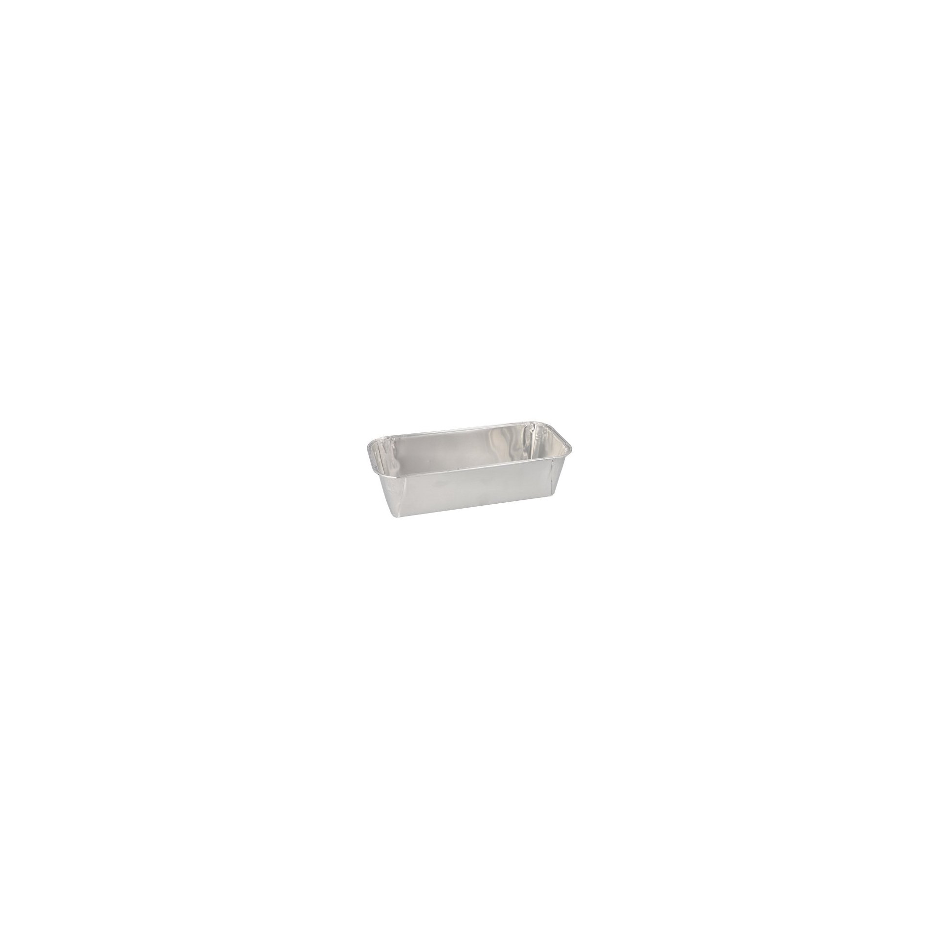 Kastenformen, Alu eckig 1,09 l 6 cm x 10,2 cm x 23 cm