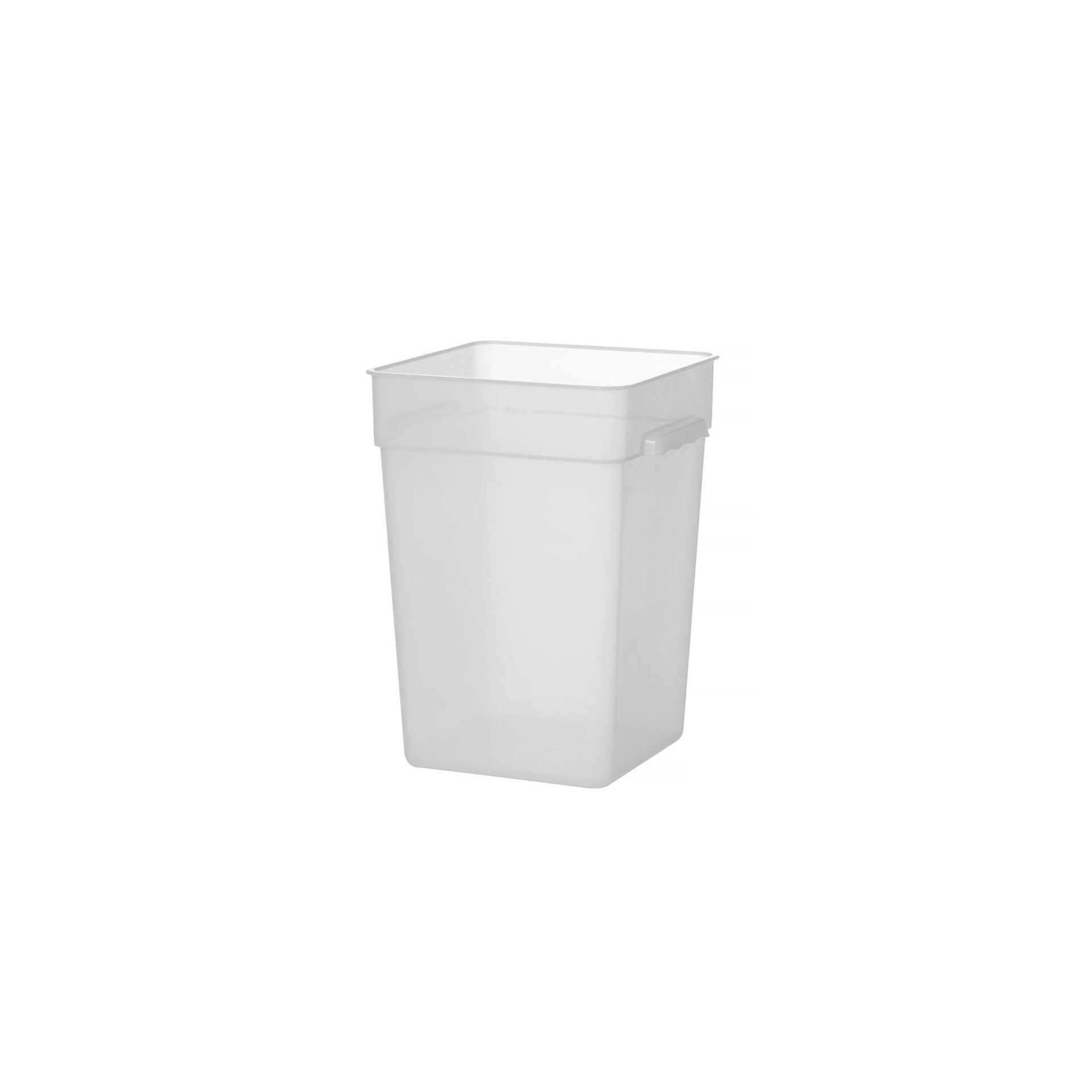 Lebensmittelbehälter mit Skala, 20,8L, 290x290x(H)400mm