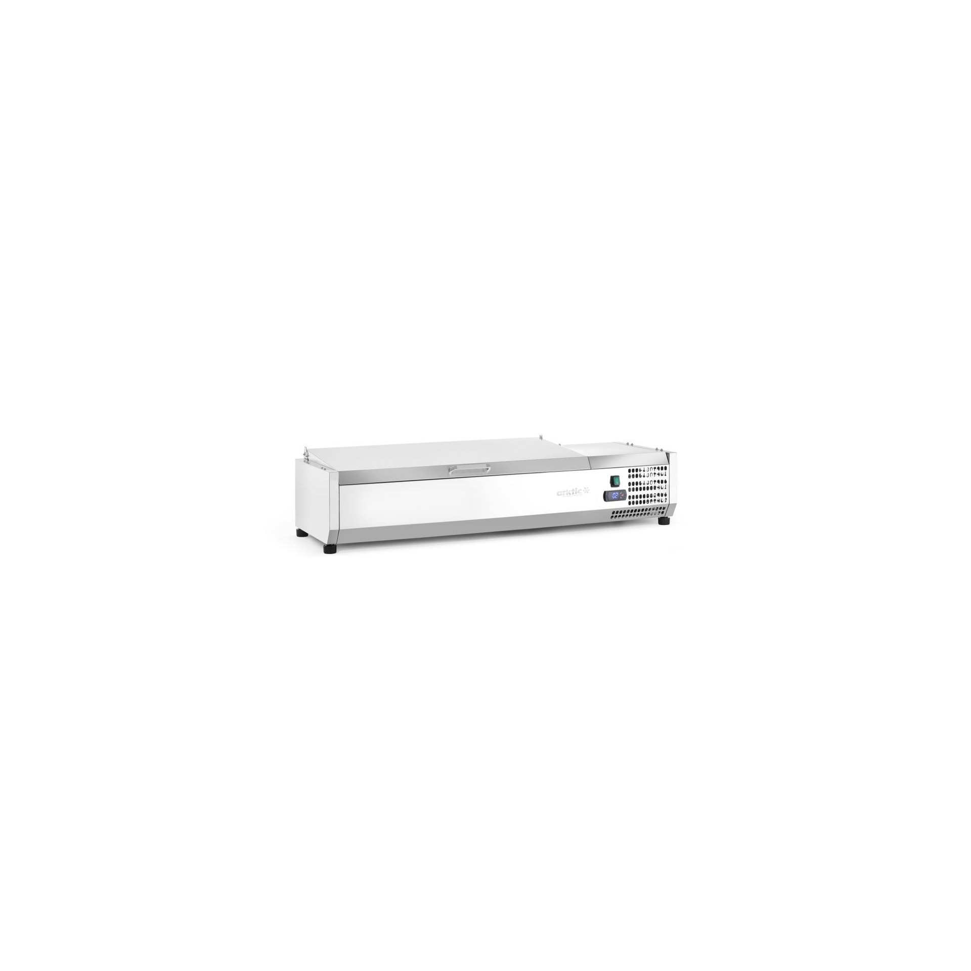 Aufsatz-Kühlvitrine Arktic, 4x GN 1/3 1205x420x630mm