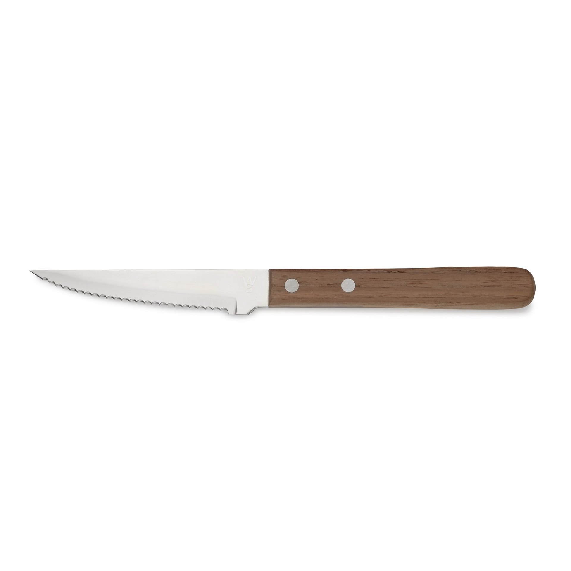 Steakmesser Set, mit Walnussholzgriff, 21 cm