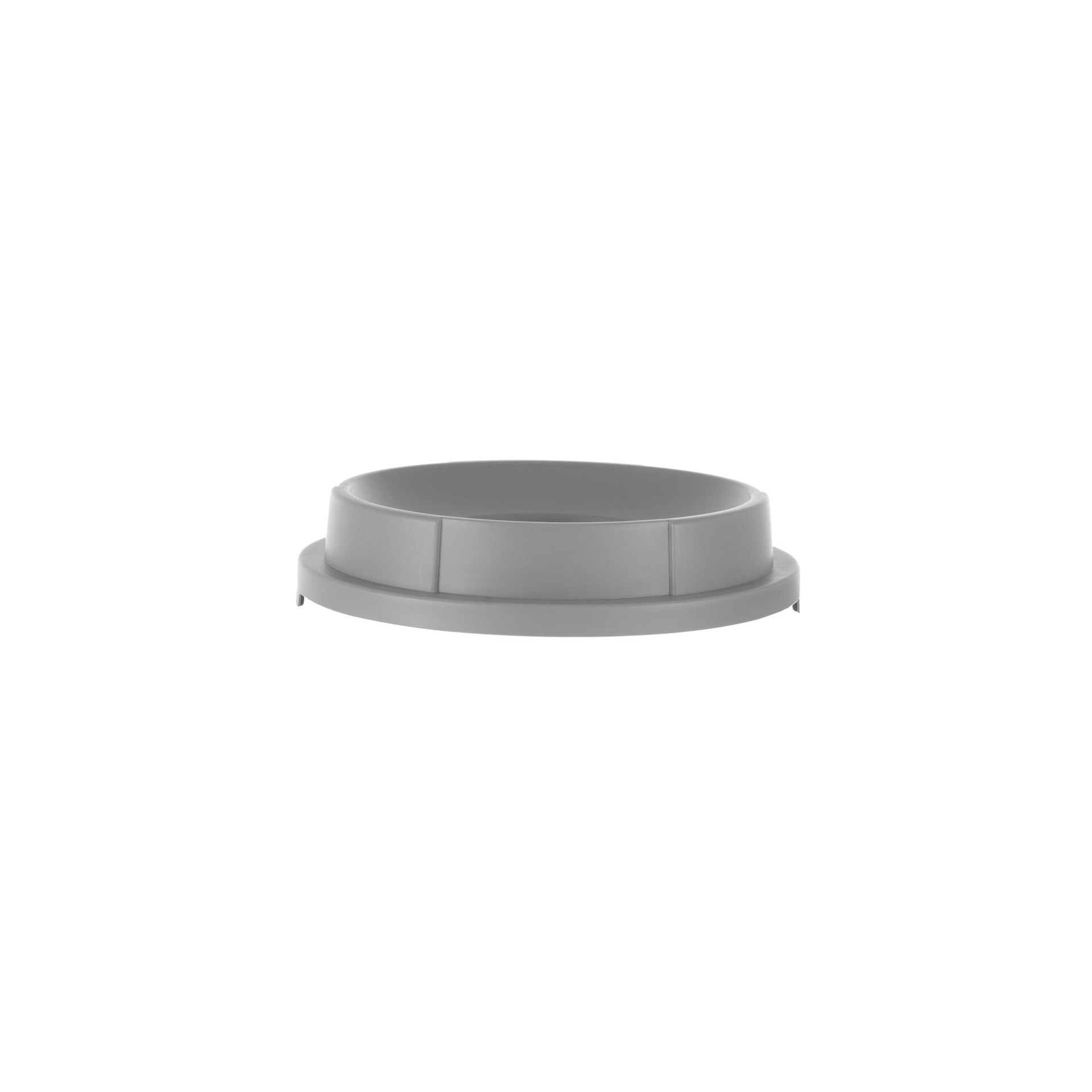 Offener Deckel für Abfalleimer rund, AmerBox, Passend für 691038, Hellgrau, ⌀570x(H)135mm Offener Deckel für Abfalleimer rund, AmerBox, Passend für 691038, Hellgrau, ⌀570x(H)135mm